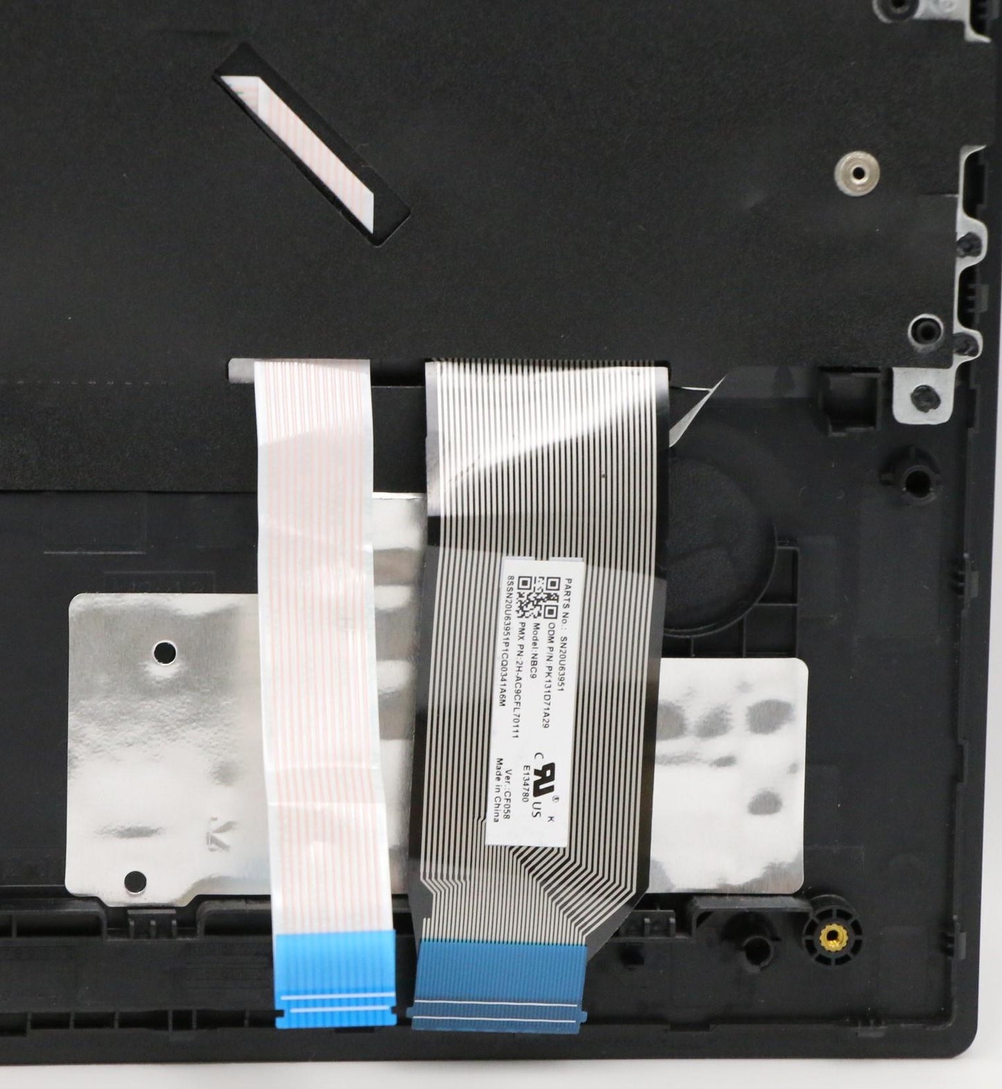 Lenovo C-Cover with Keyboard, Canadian French Layout, Black, Non-Backlit - 5M10V16863