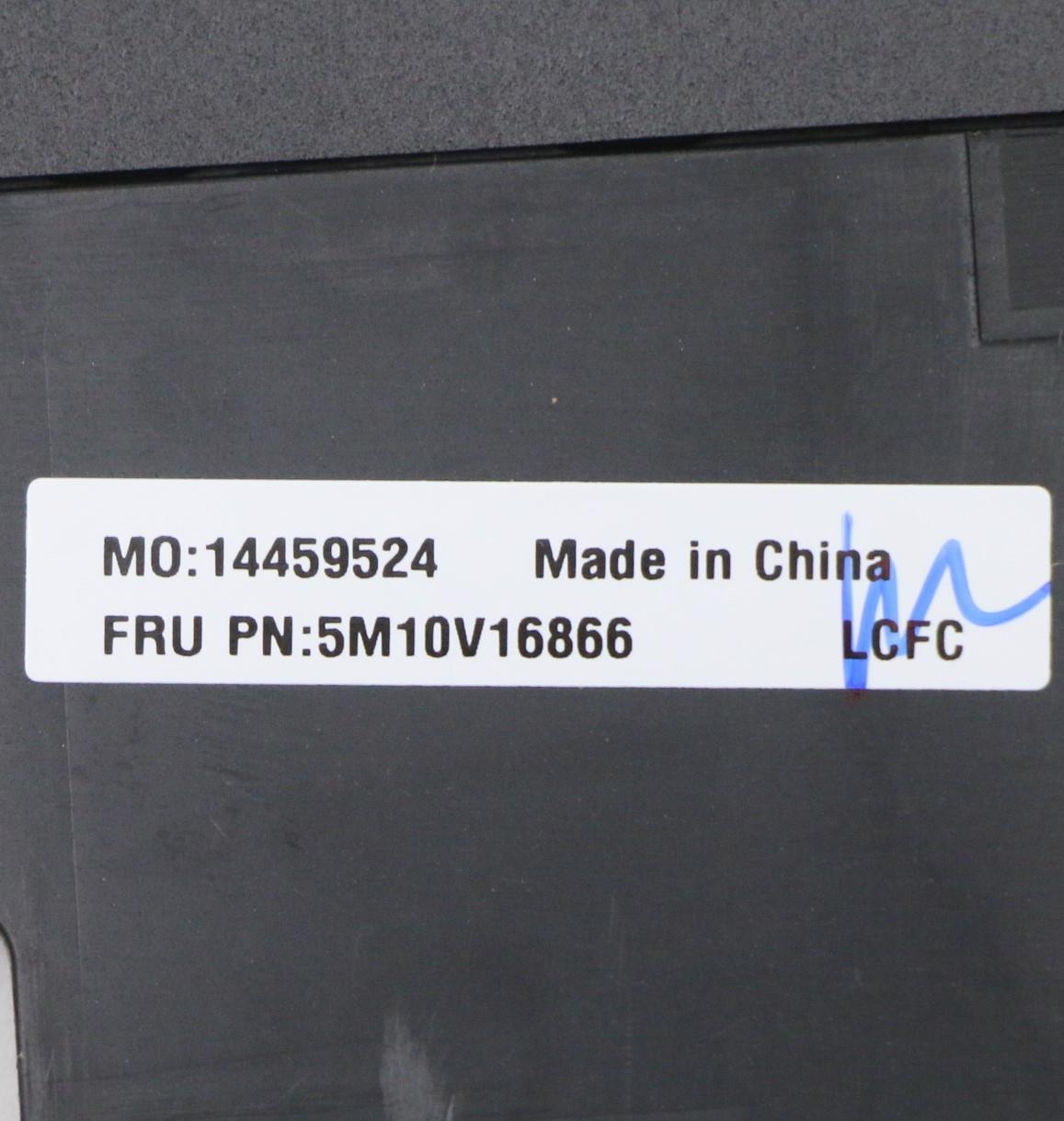 Lenovo Fe5A0 Log Up Assy Nbl Kb Bl Uk - 5M10V16866