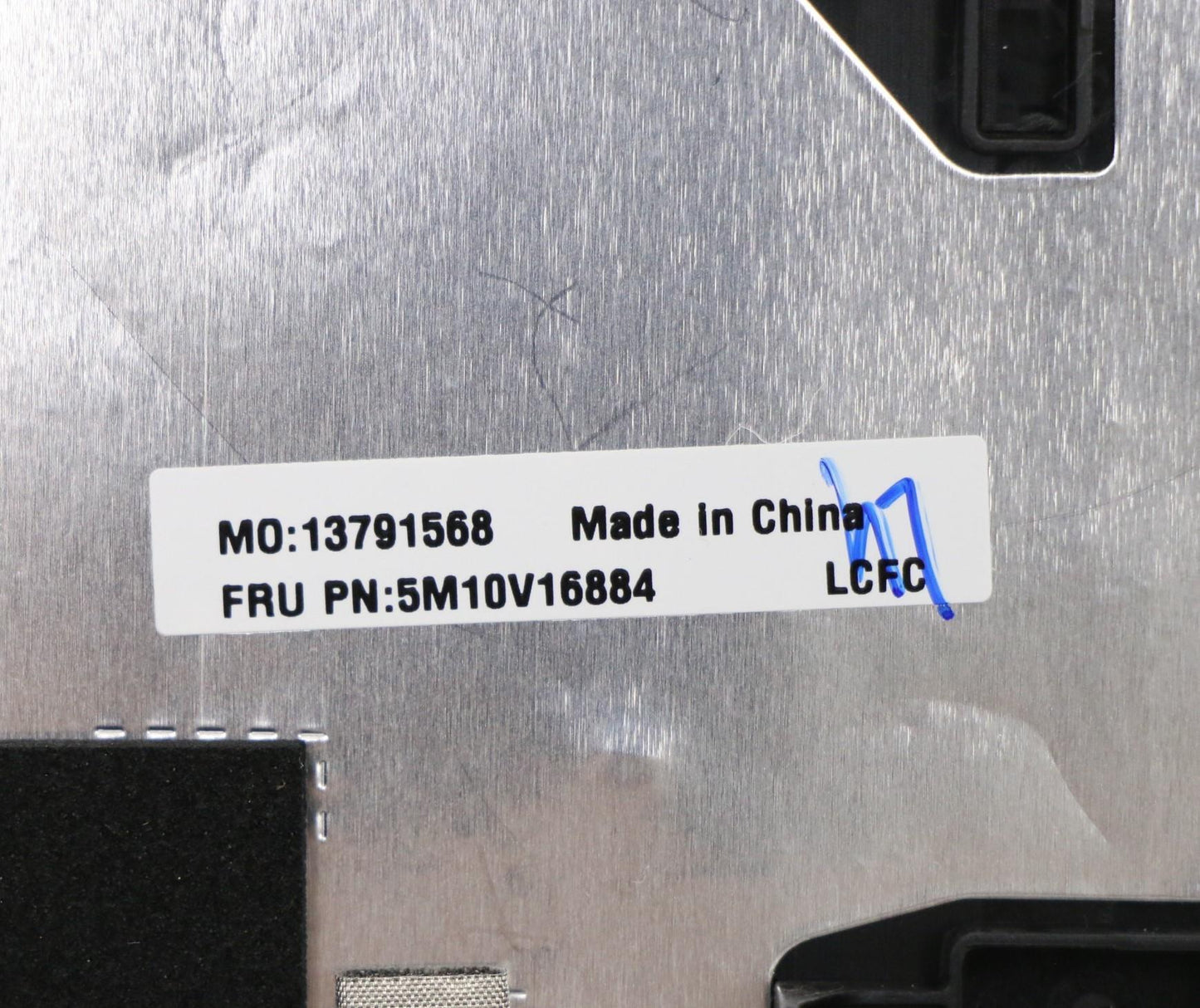 Lenovo Fe5A0 Log Up Assy Nbl Kb Bl Us - 5M10V16884