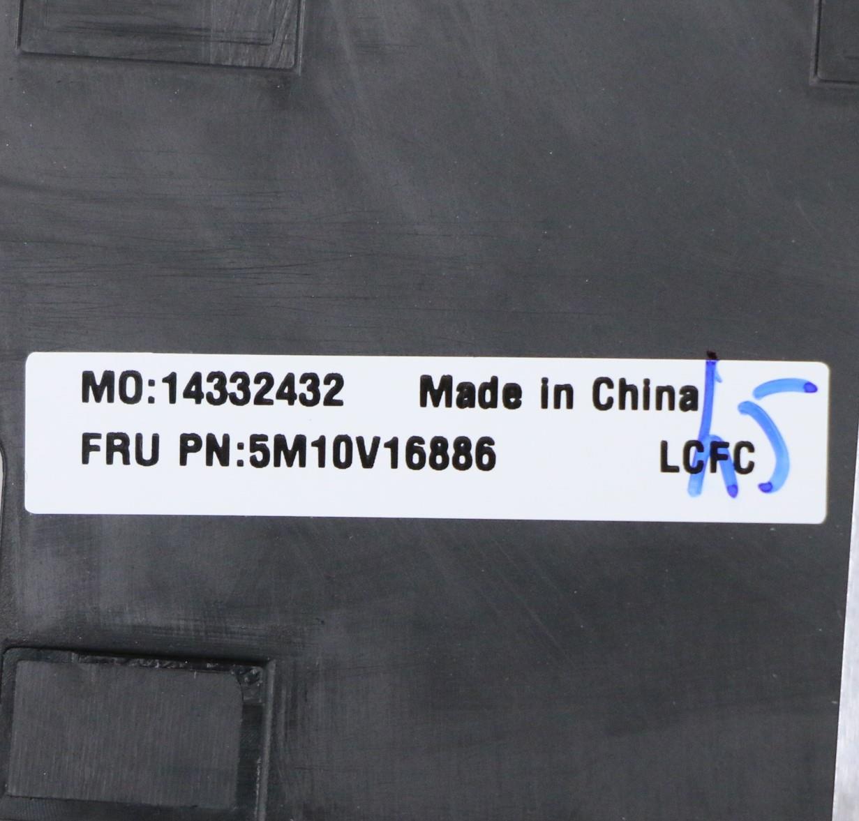 Lenovo Fe5A0 Log Up Assy Nbl Kb Bl Uk - 5M10V16886