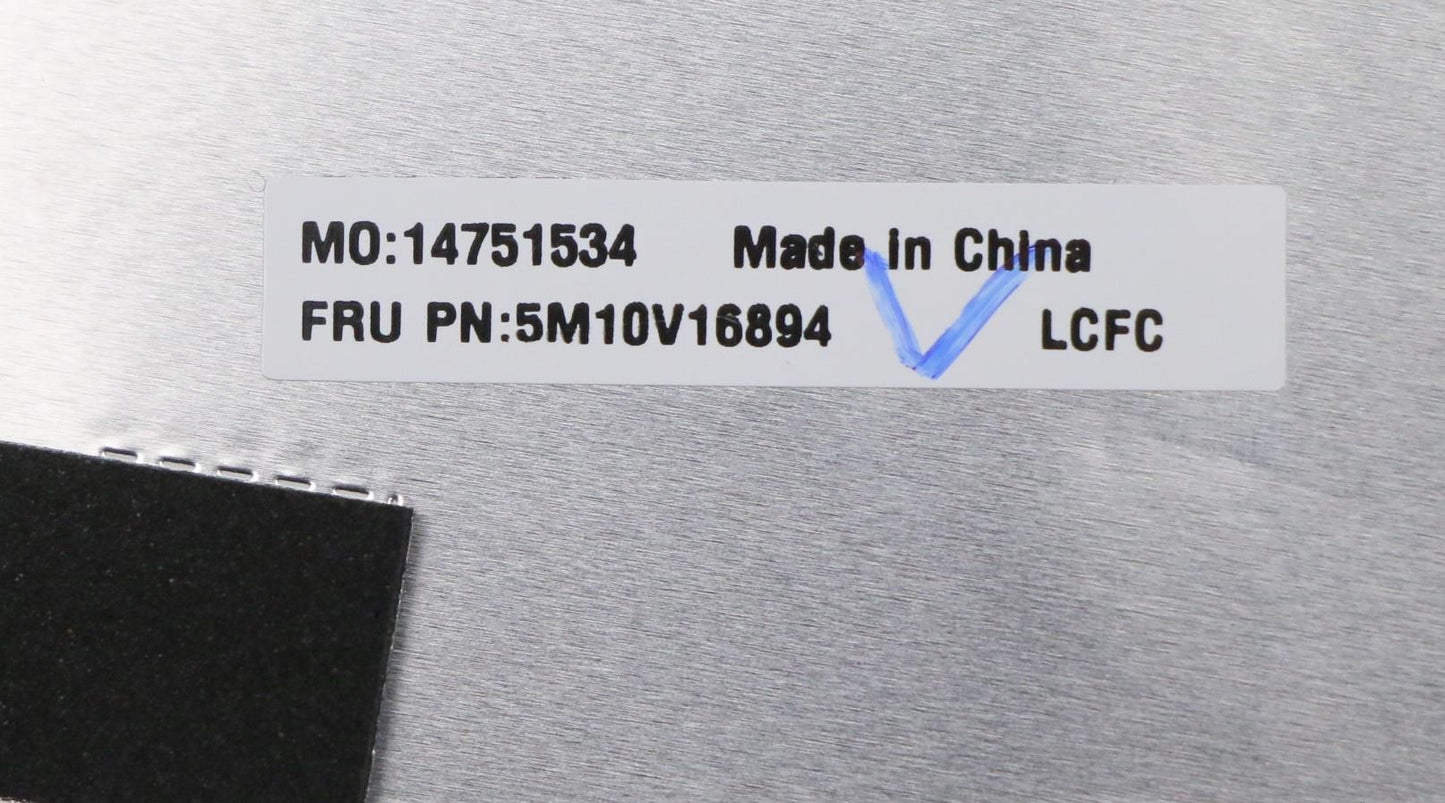 Lenovo C-Cover with Keyboard, Canadian French, Black, Non-Backlit - 5M10V16894