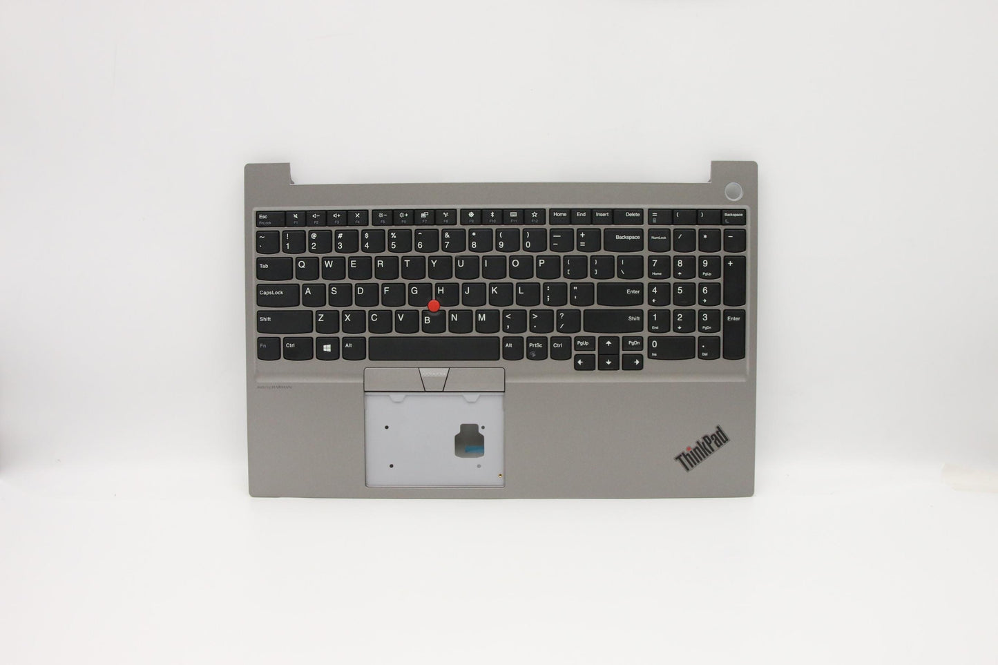 Lenovo C-Cover with Keyboard, USA English, Silver, Non-Backlit - 5M10V16930