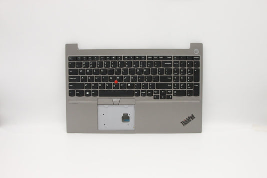 Lenovo C-Cover with Keyboard, USA English, Silver, Non-Backlit - 5M10V16930