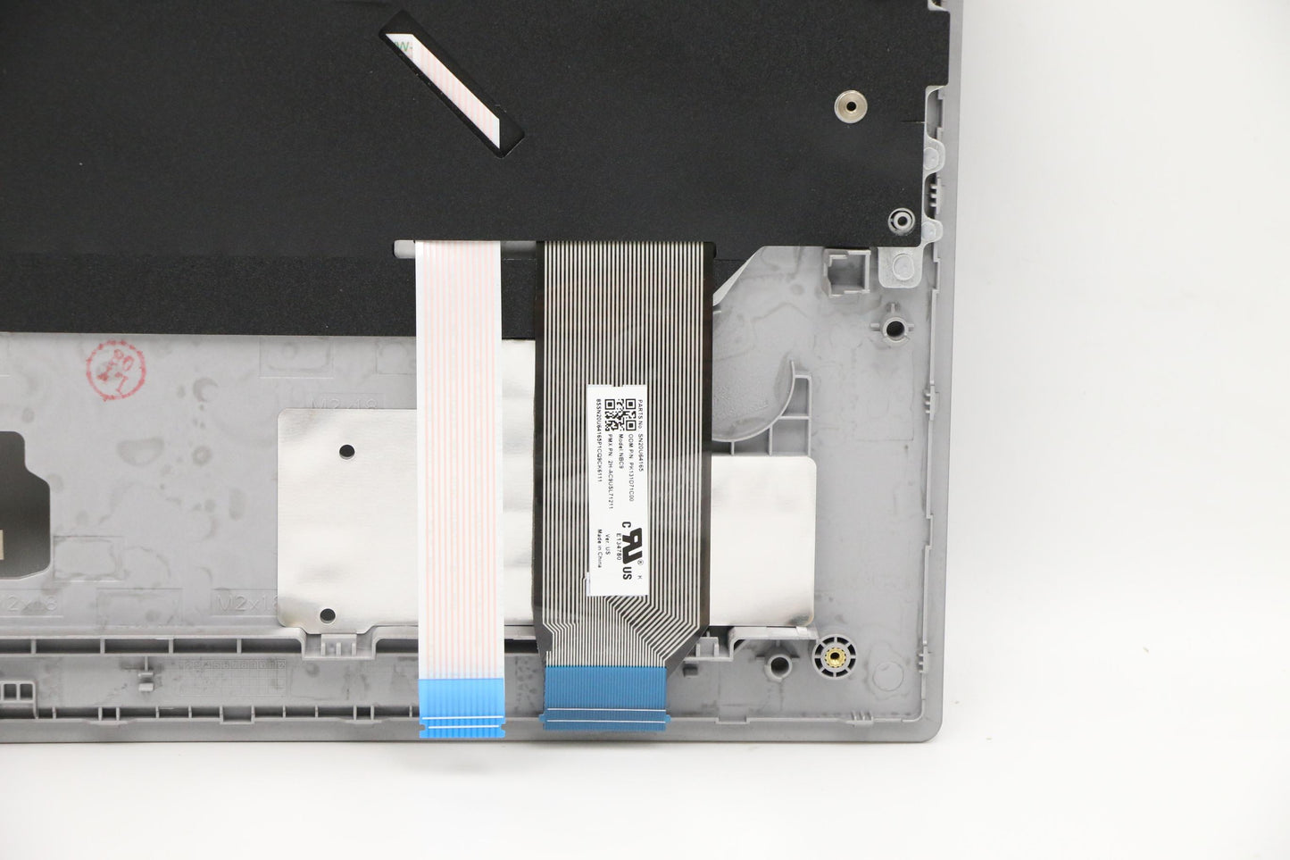 Lenovo C-Cover with Keyboard, USA English, Silver, Non-Backlit - 5M10V16930