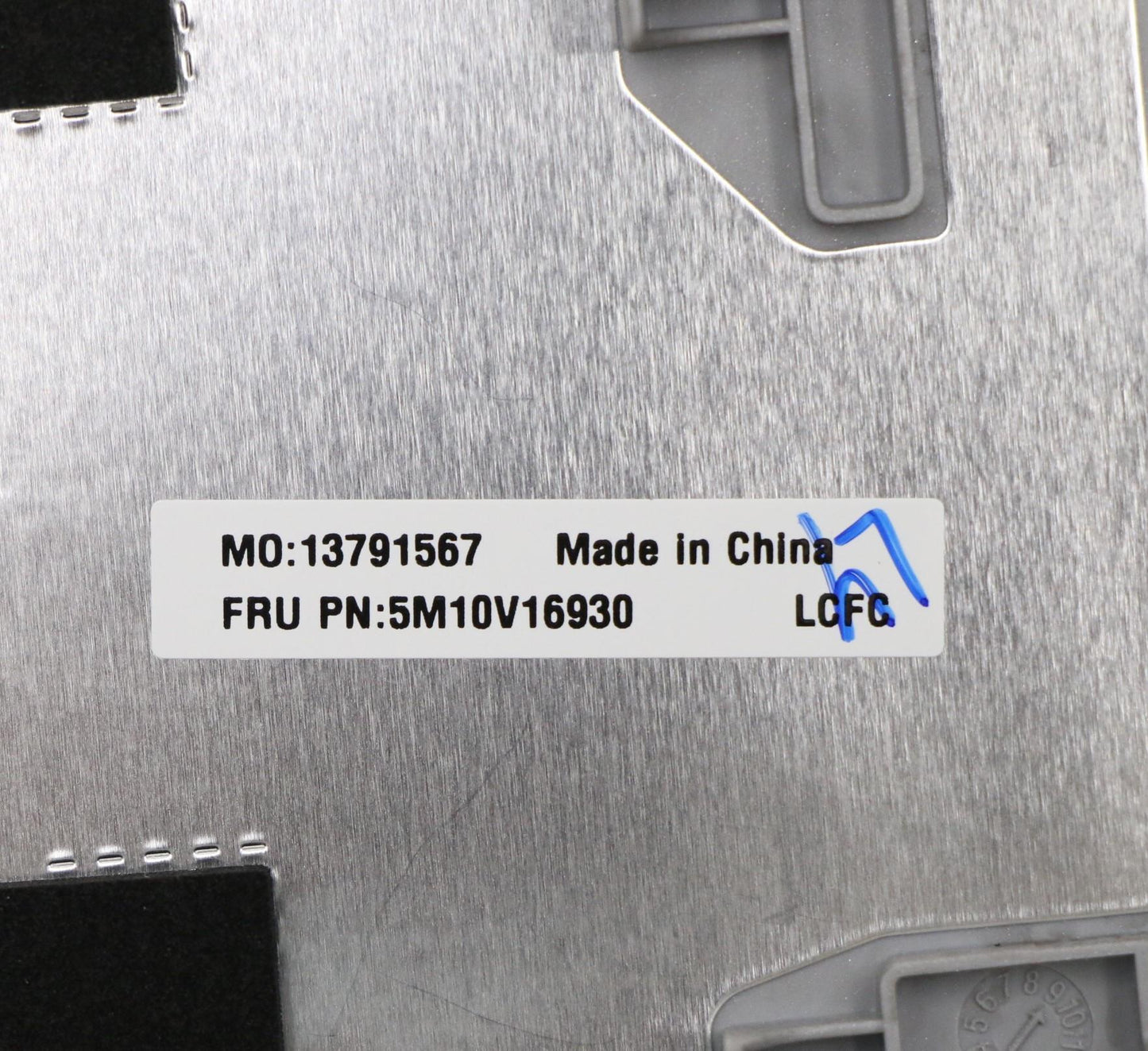 Lenovo C-Cover with Keyboard, USA English, Silver, Non-Backlit - 5M10V16930