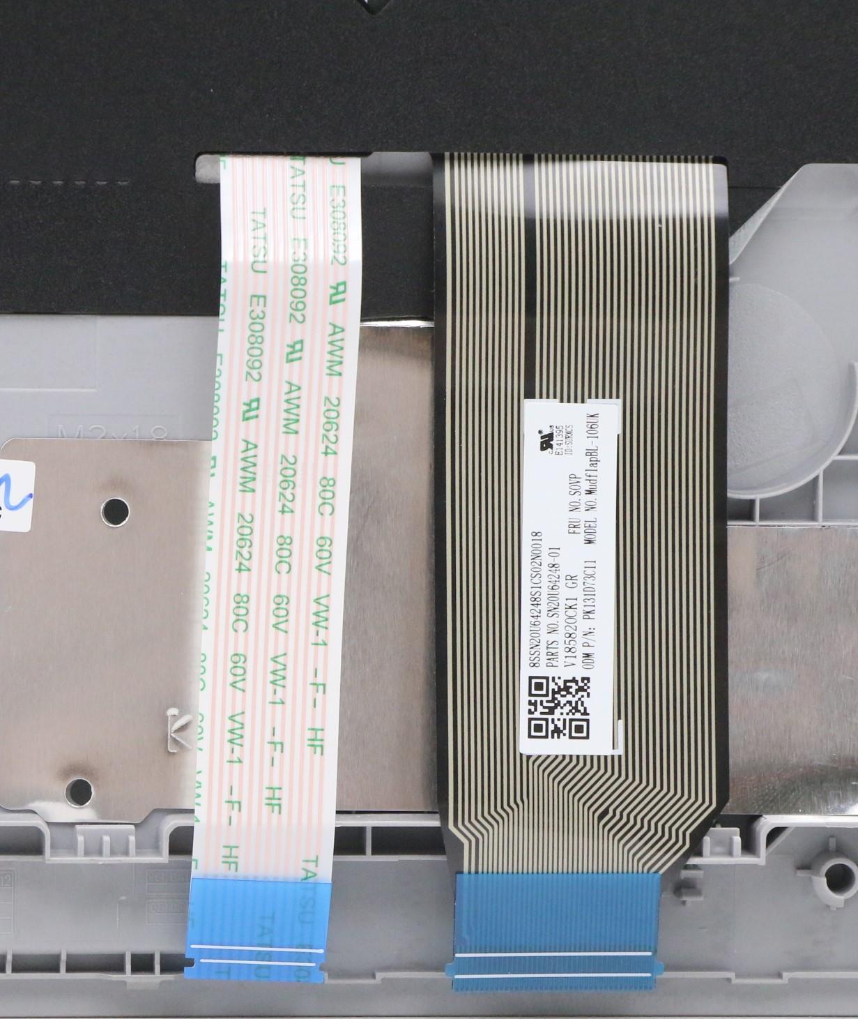 Lenovo Fe5A0 Log Up Assy Nbl Kb Sl Uk - 5M10V16937
