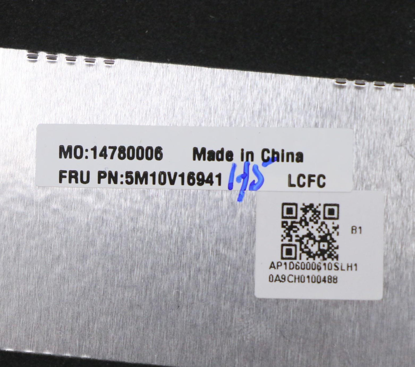 Lenovo Fe5A0 Log Up Assy Nbl Kb Sl Uk - 5M10V16941