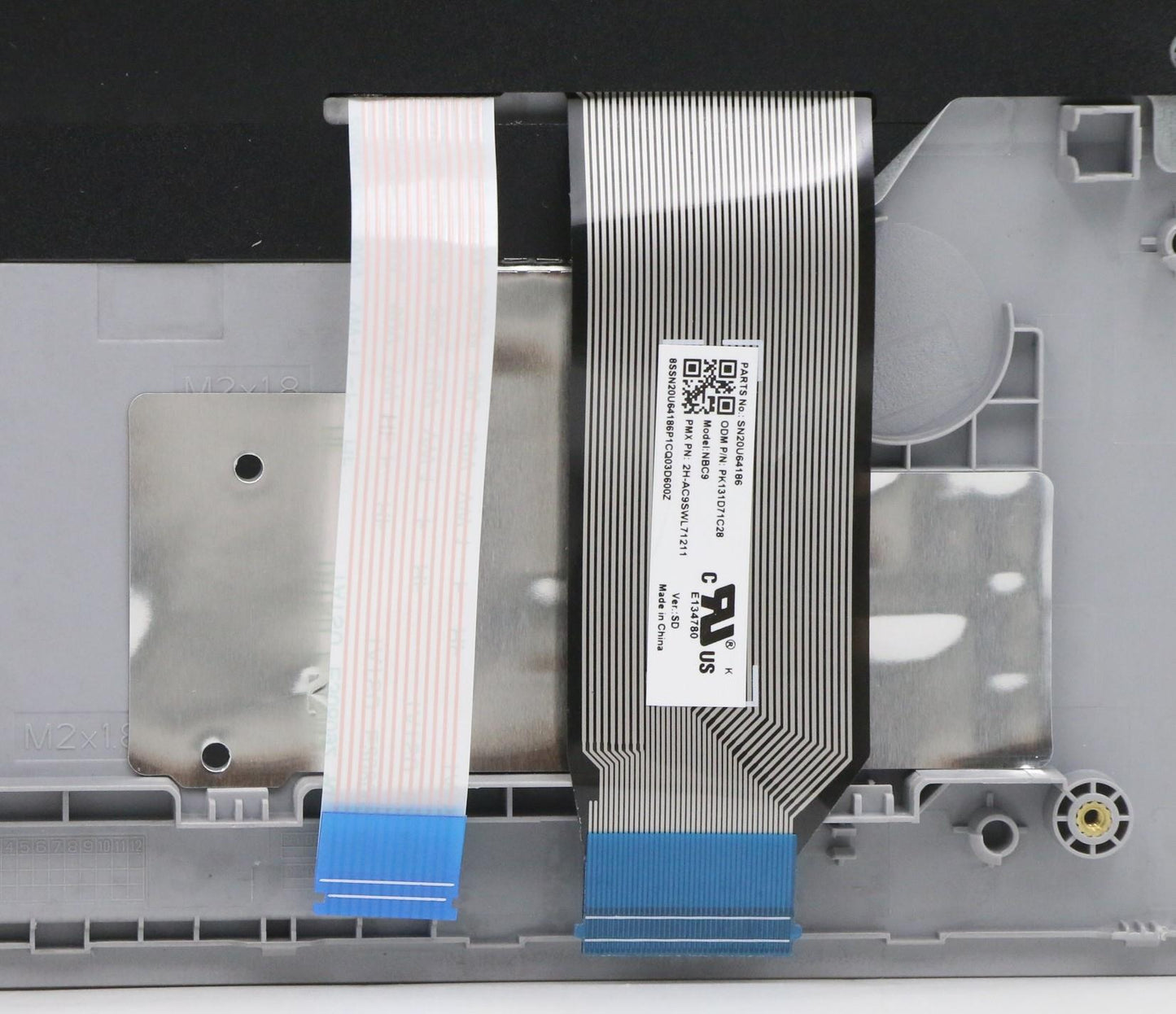 Lenovo Fe5A0 Log Up Assy Nbl Kb Sl Uk - 5M10V16947