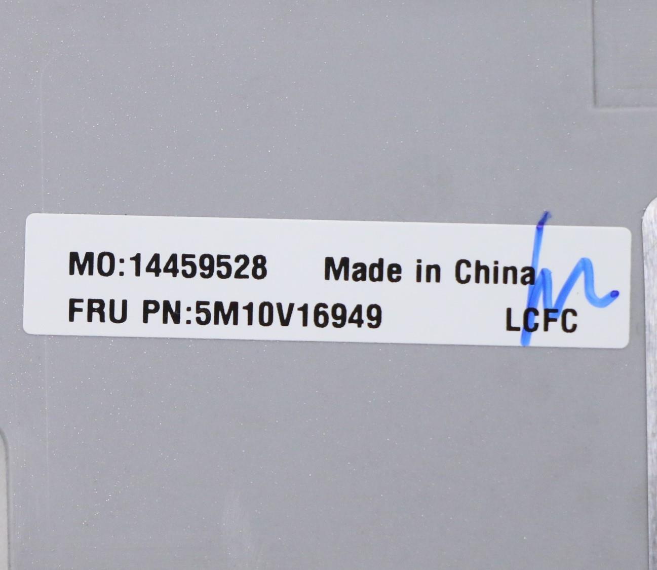 Lenovo Fe5A0 Log Up Assy Nbl Kb Sl Uk - 5M10V16949