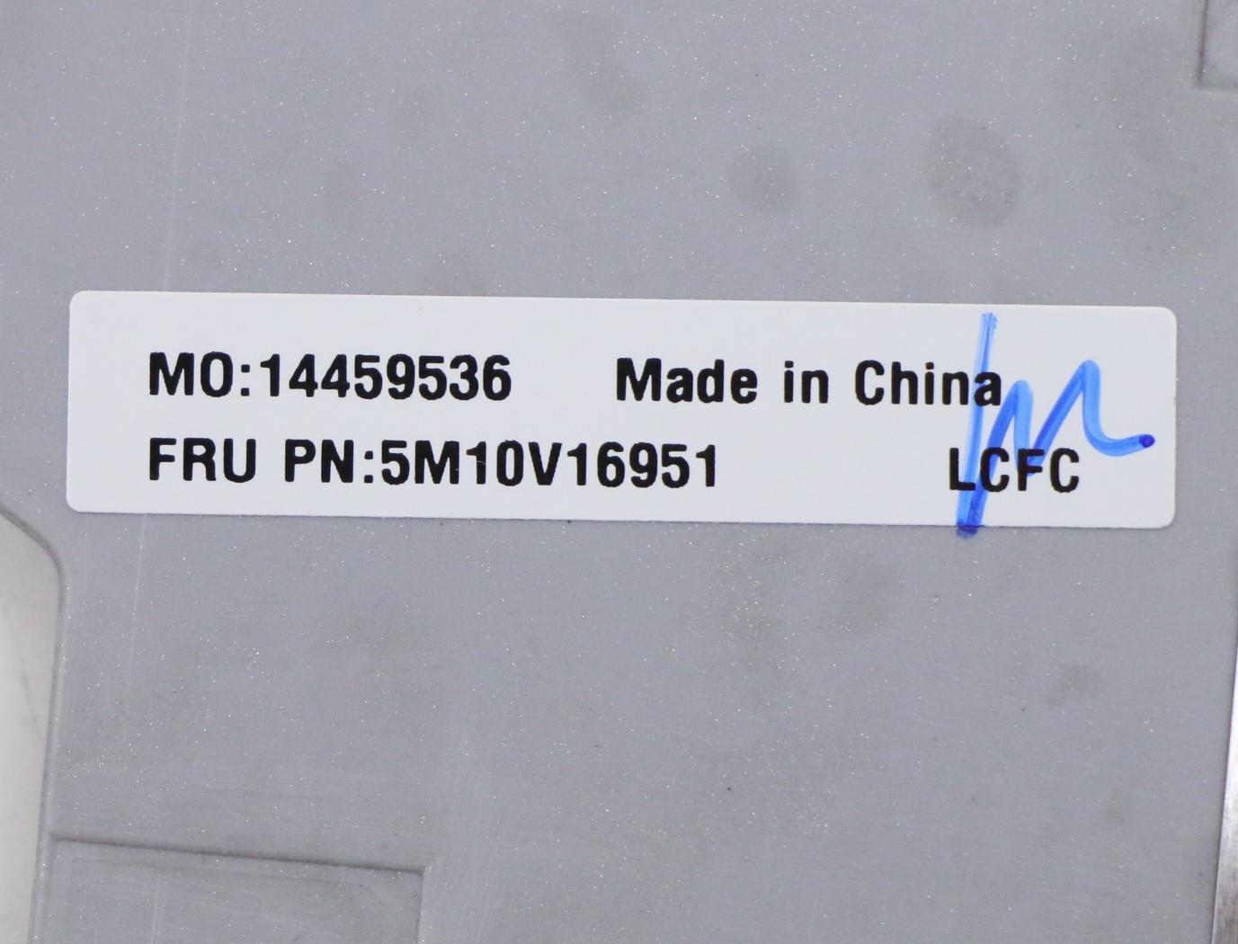 Lenovo Fe5A0 Log Up Assy Nbl Kb Sl Uk - 5M10V16951