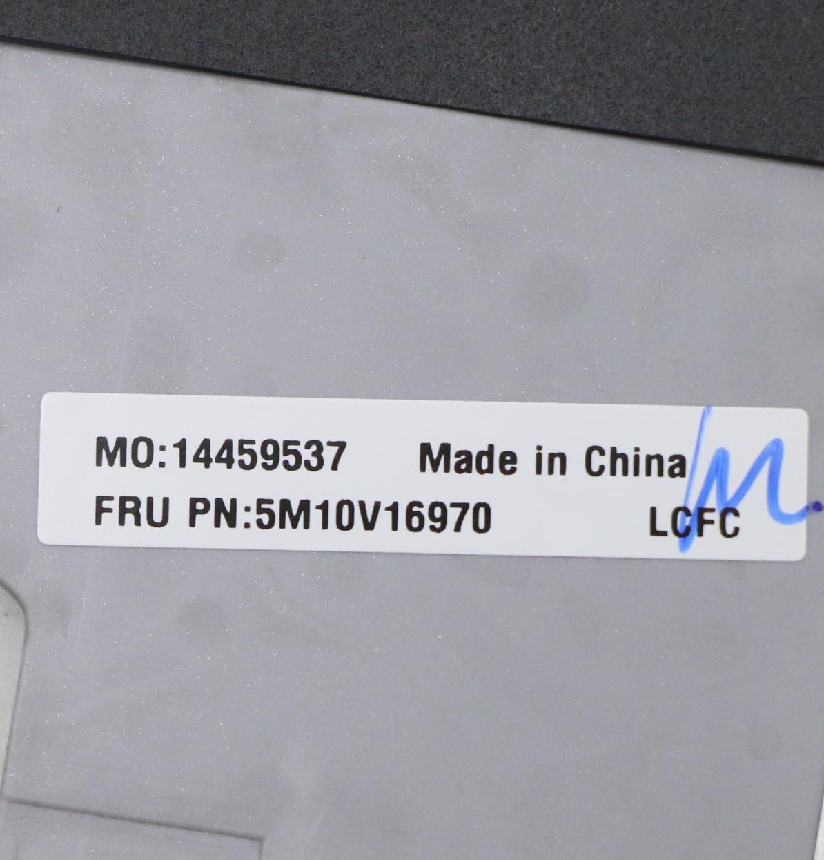 Lenovo Fe5A0 Log Up Assy Bl Kb Sl Uk - 5M10V16970