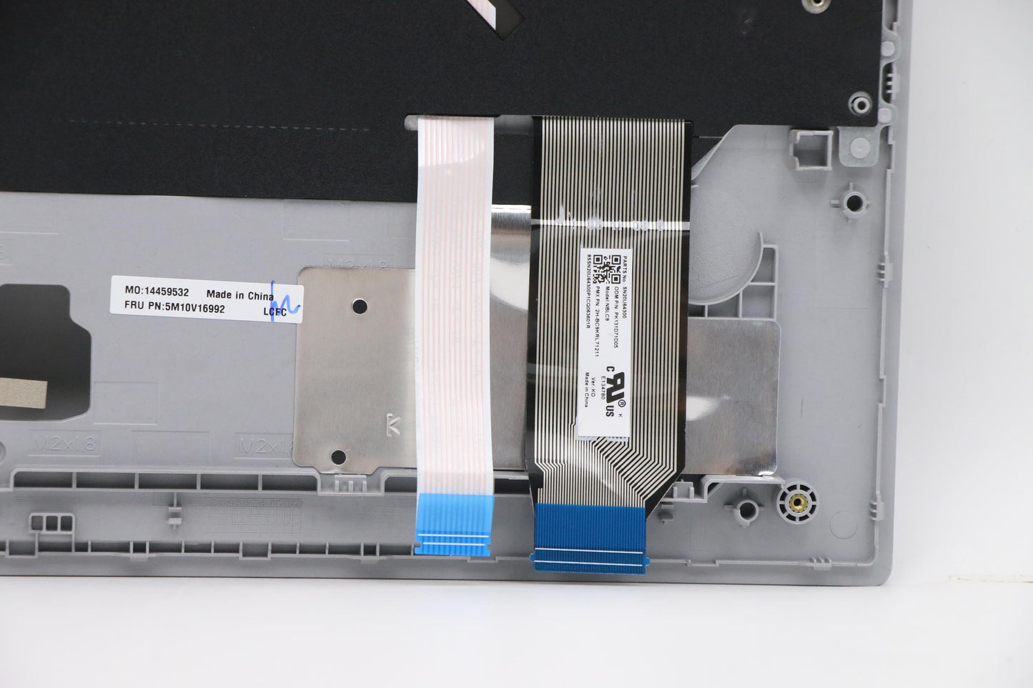Lenovo Fe5A0 Log Up Assy Bl Kb Sl Us - 5M10V16992