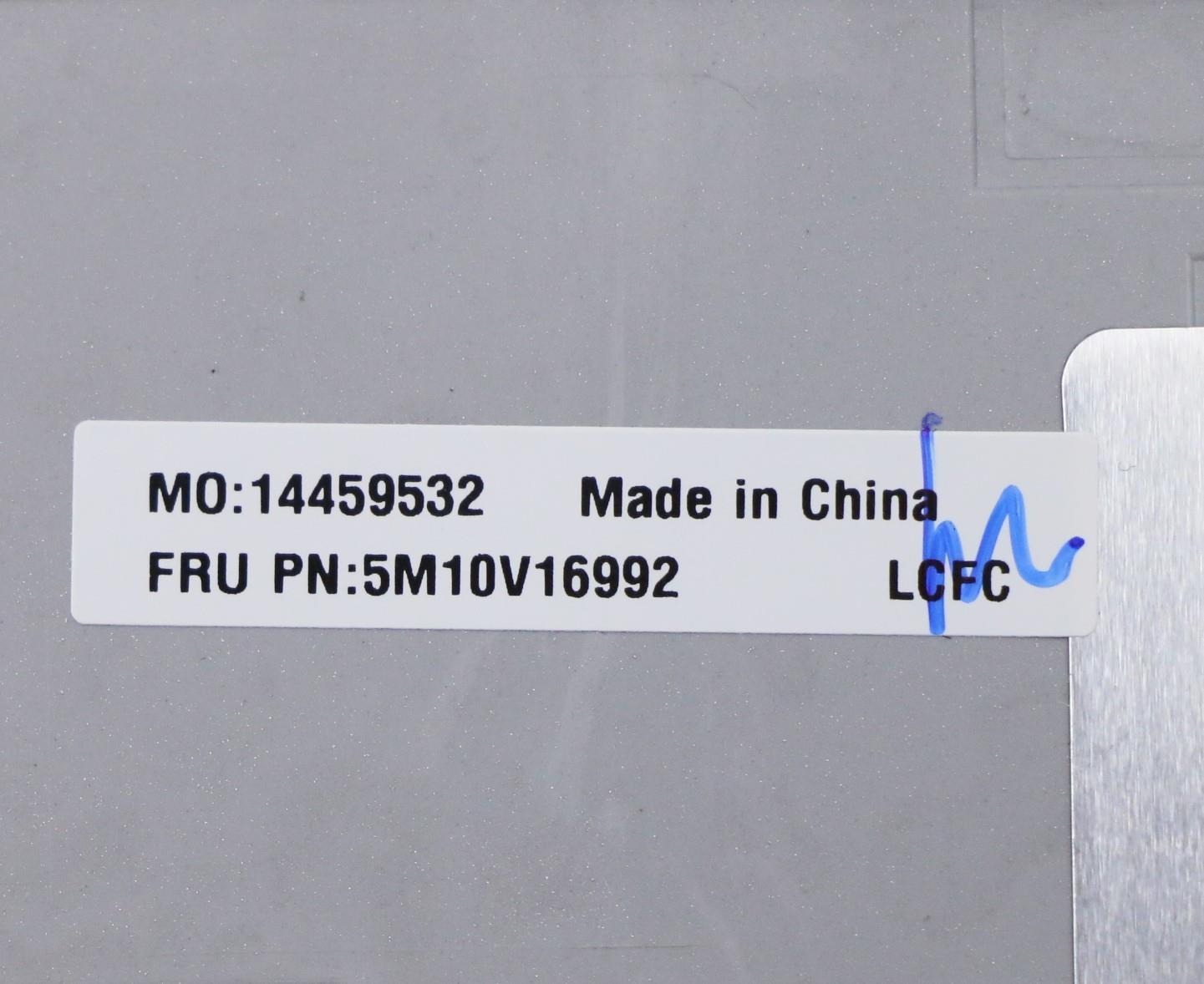 Lenovo Fe5A0 Log Up Assy Bl Kb Sl Us - 5M10V16992
