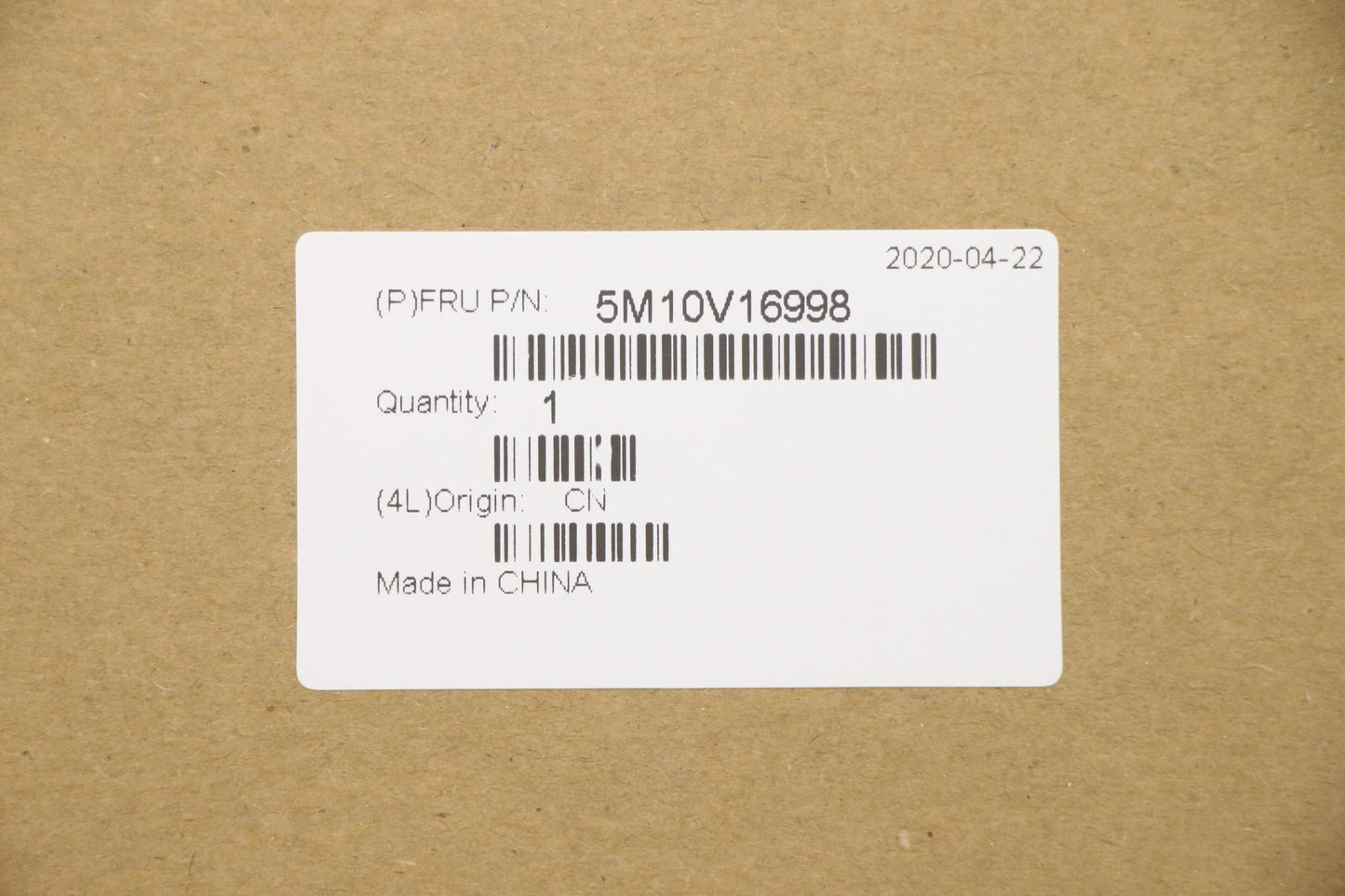 Lenovo USA English Keyboard with C-Cover, Black, Non-Backlit - 5M10V16998