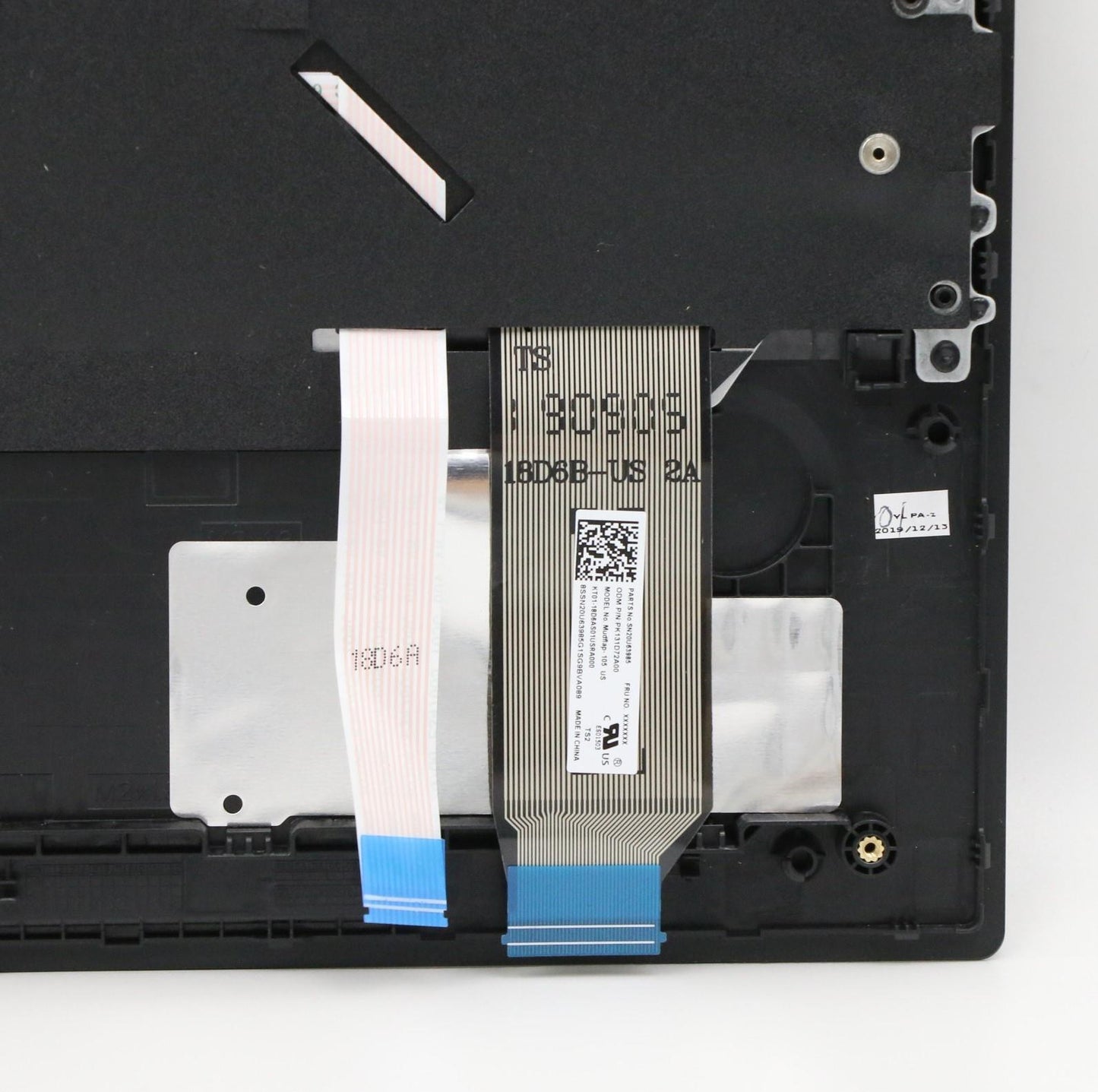 Lenovo USA English Keyboard with C-Cover, Black, Non-Backlit - 5M10V16998