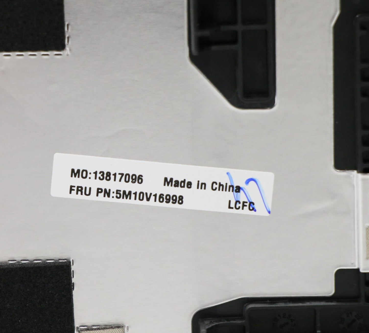 Lenovo USA English Keyboard with C-Cover, Black, Non-Backlit - 5M10V16998