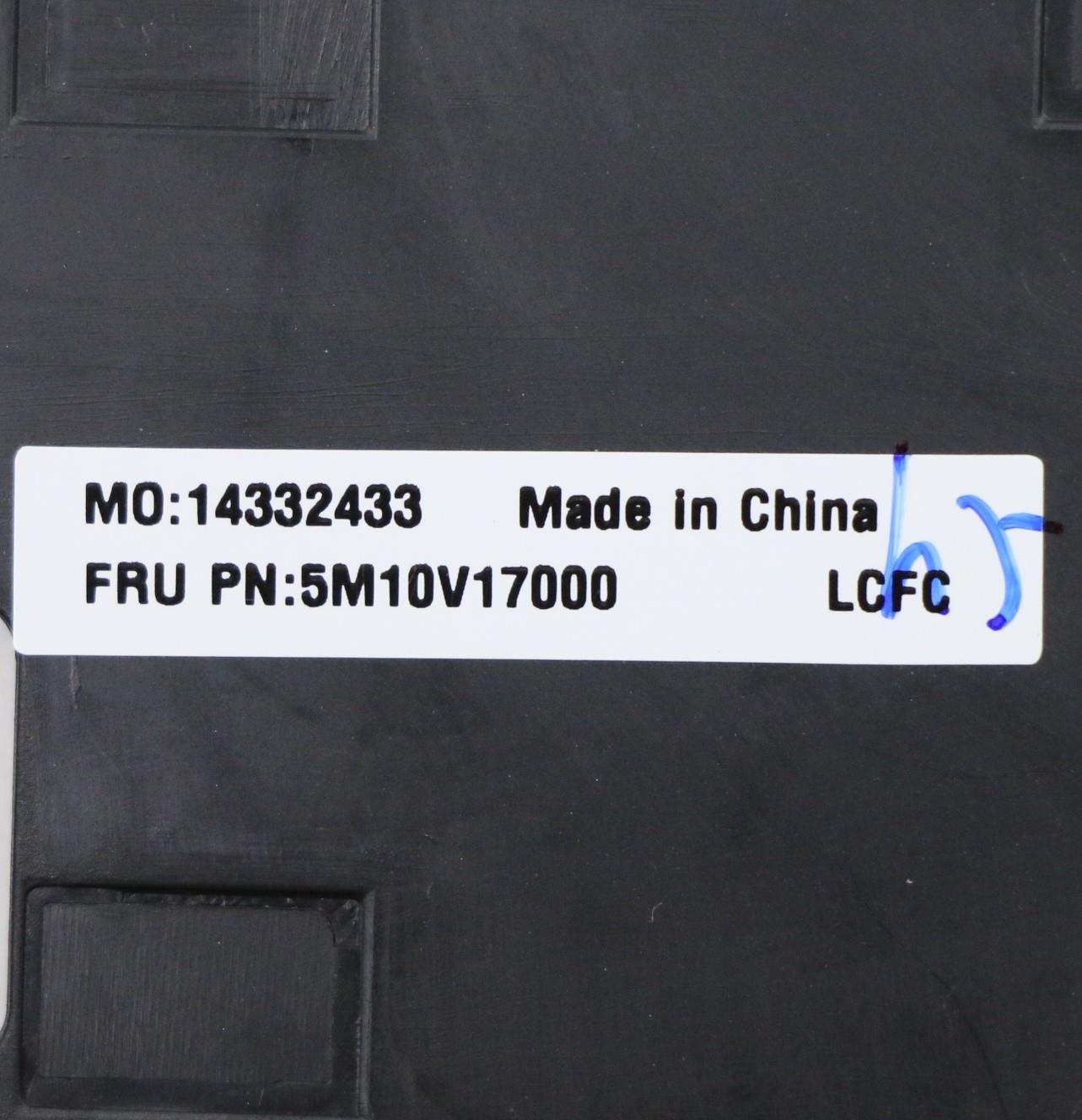 Lenovo Fe5A0 Log Up Assy Nbl Kb Bl Uk - 5M10V17000
