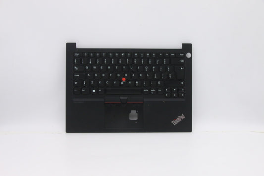 Lenovo C-Cover with Keyboard, Canadian French, Black, Non-Backlit - 5M10V17006