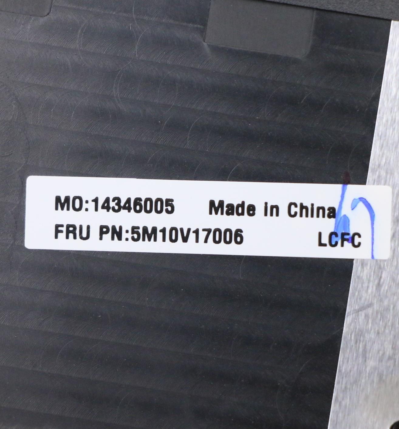 Lenovo C-Cover with Keyboard, Canadian French, Black, Non-Backlit - 5M10V17006