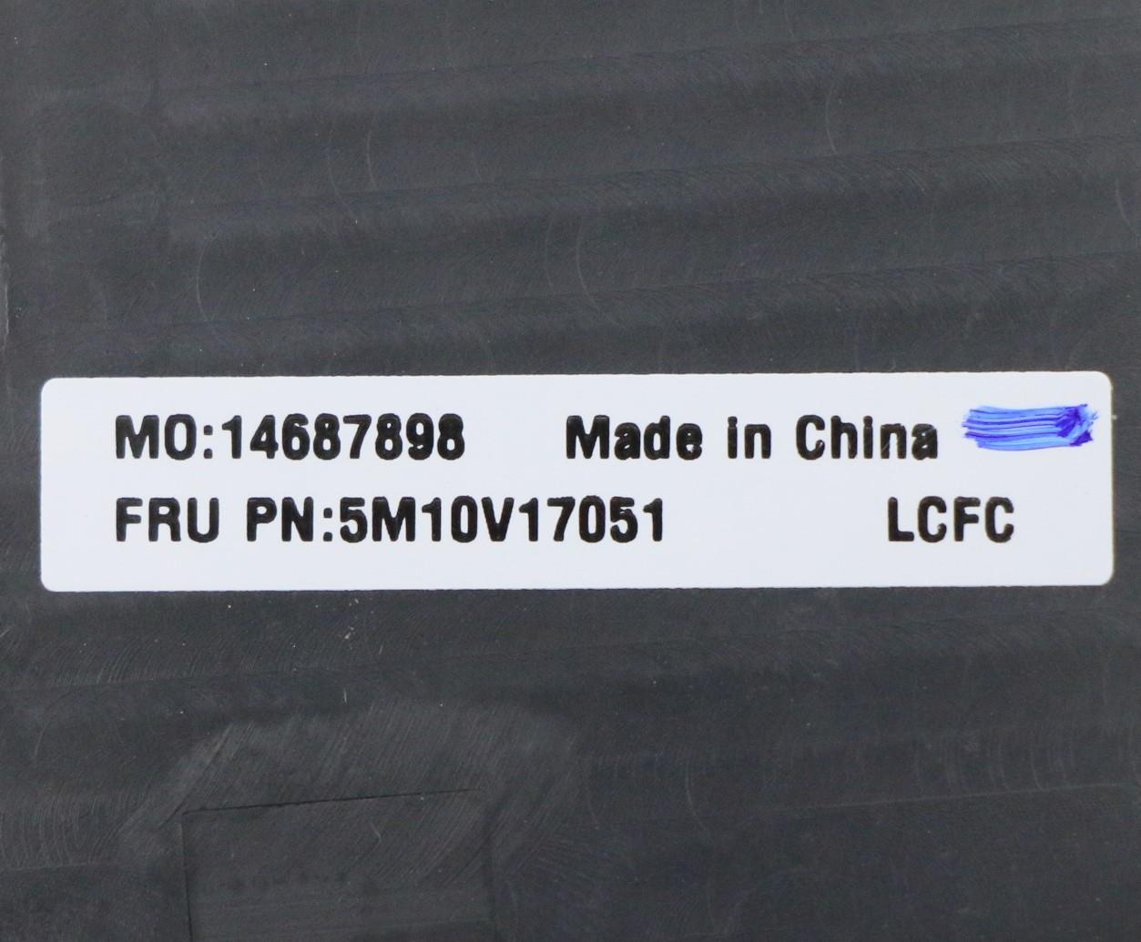 Lenovo Bl Kb W C Cover Asm Nor Blk Uk - 5M10V17051