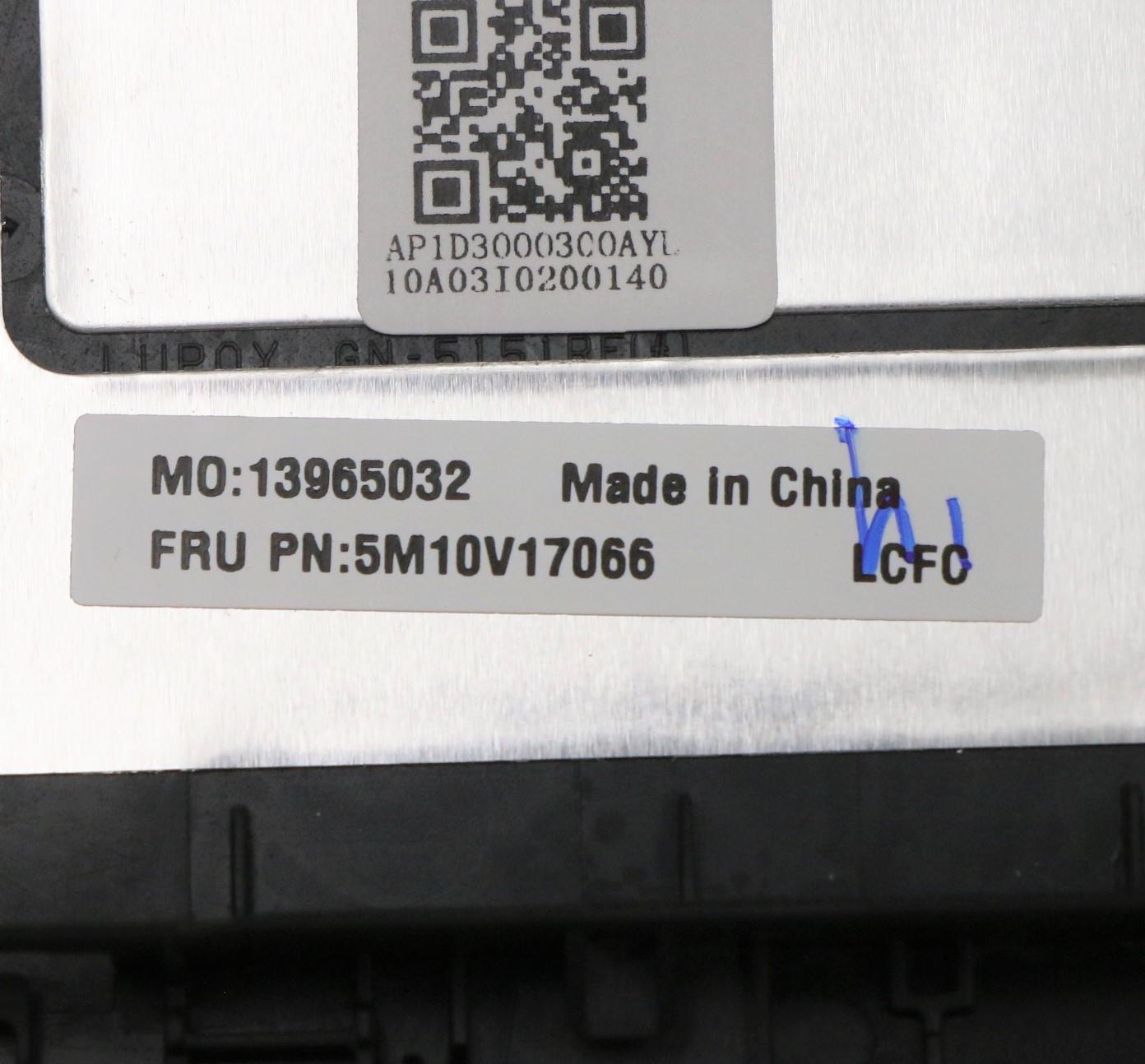 Lenovo Bl Kb W C Cover Asm Tha Blk Us - 5M10V17066