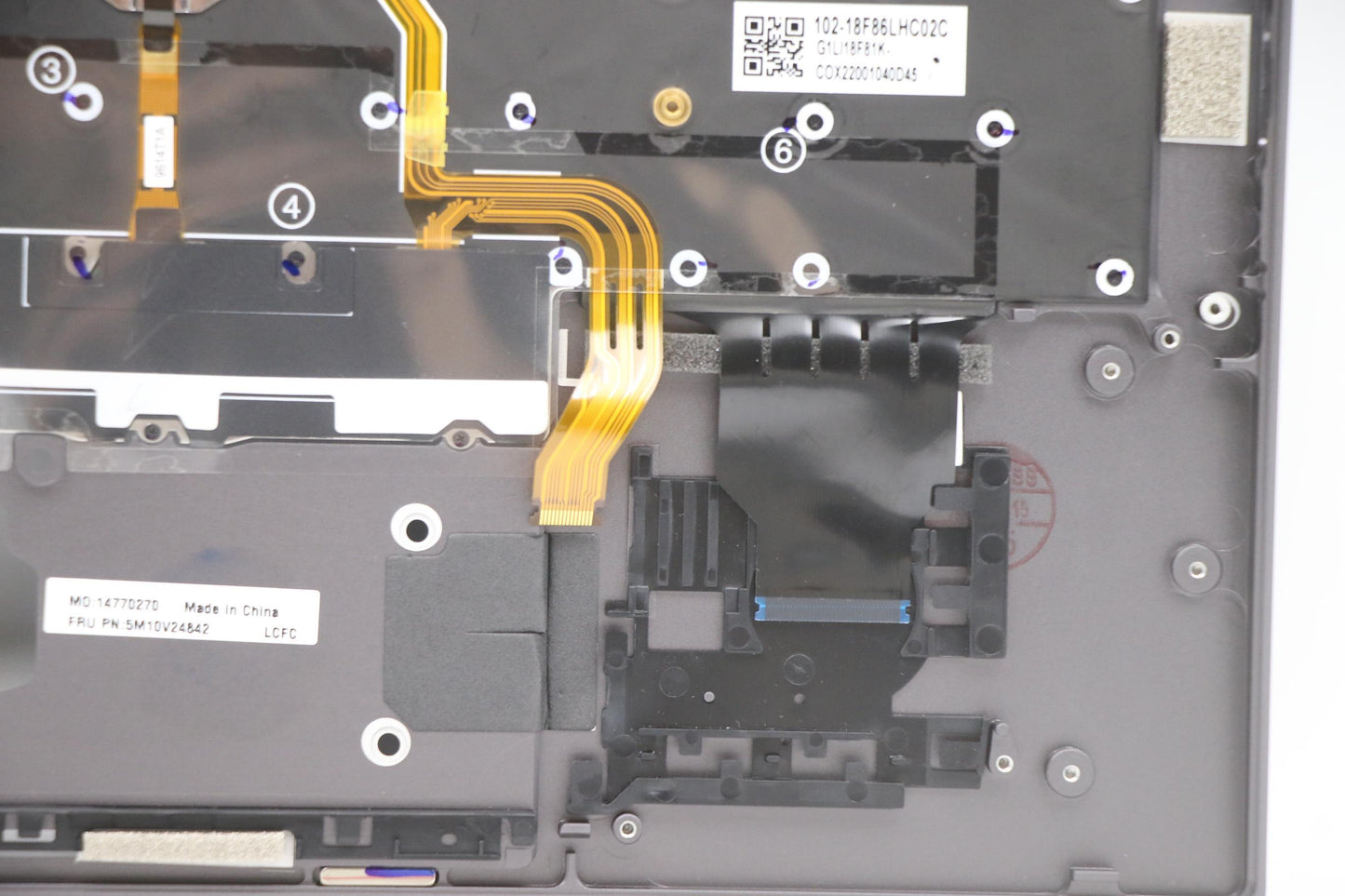 Lenovo Log Up Assy Kb Csa Wl Ig Chy - 5M10V24842