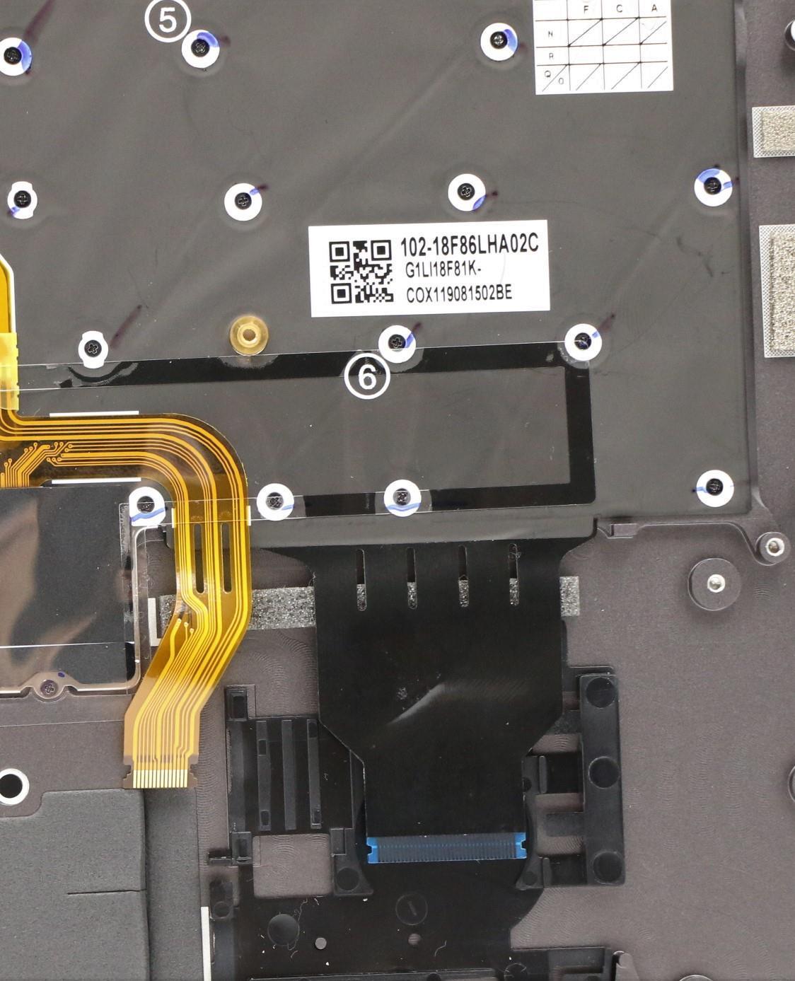 Lenovo Log Up Assy Kb Den Wl Ig Chy - 5M10V24844