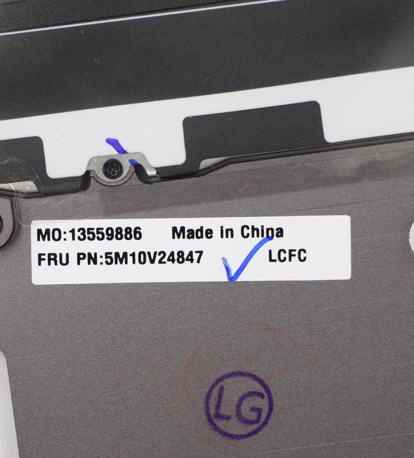 Lenovo Log Up Assy Kb Euro Eng Wl Ig - 5M10V24847