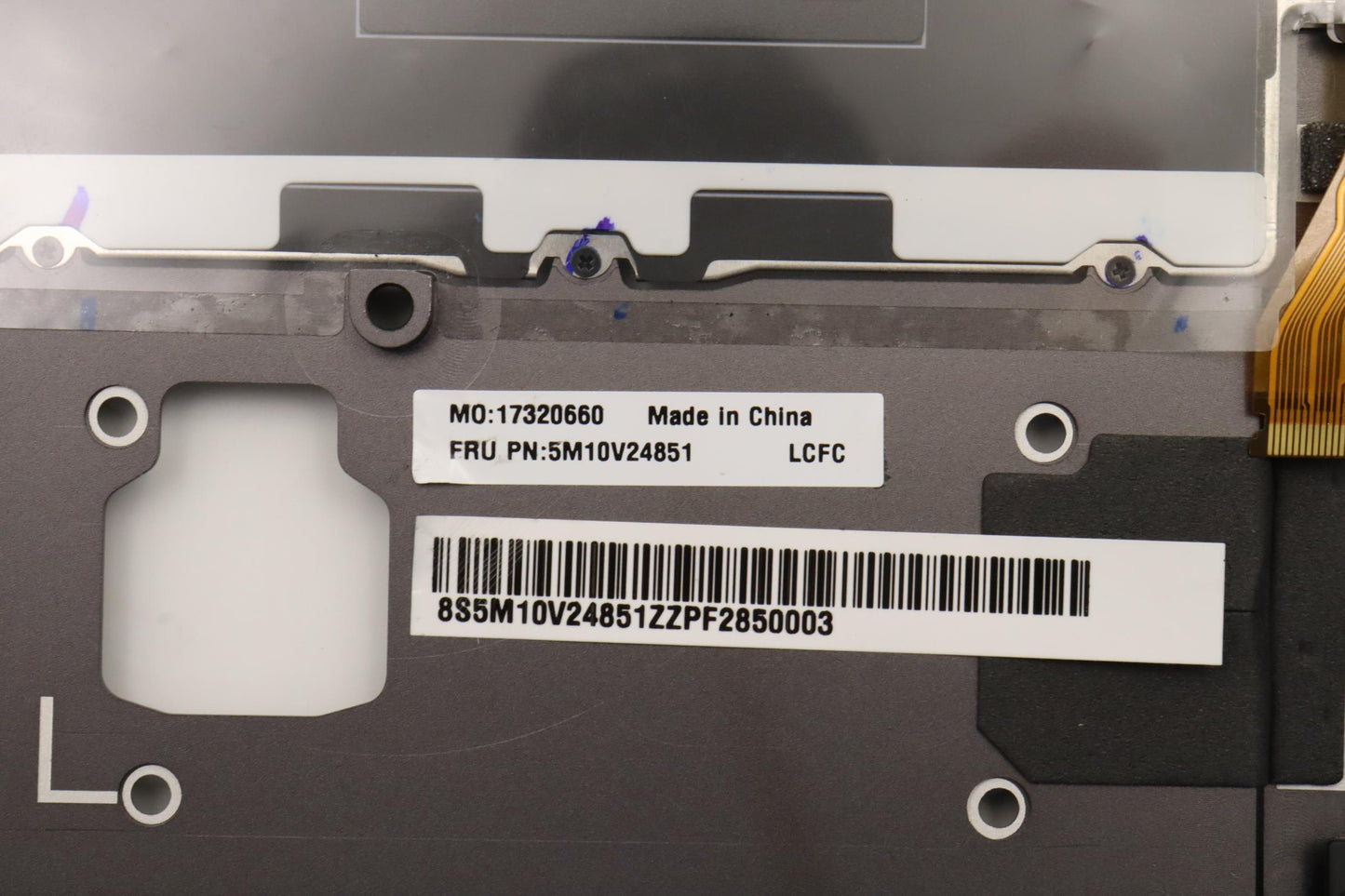 Lenovo Log Up Assy Kb Gre Wl Ig Chy - 5M10V24851