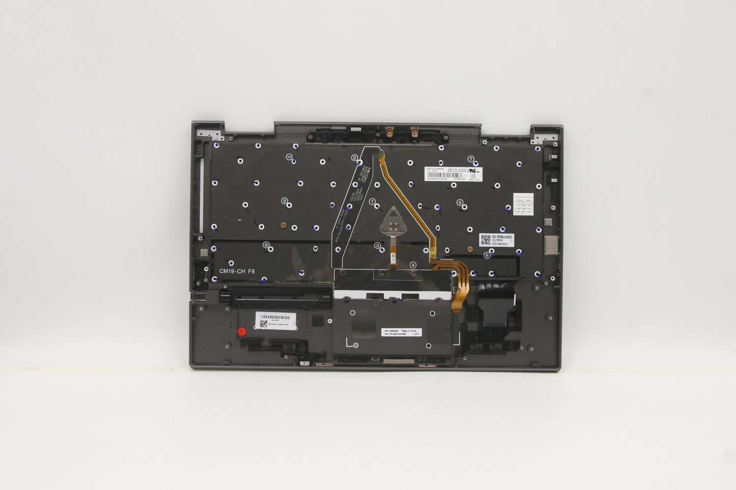 Lenovo Log Up Assy Kb Nor Wl Ig Chy - 5M10V24860