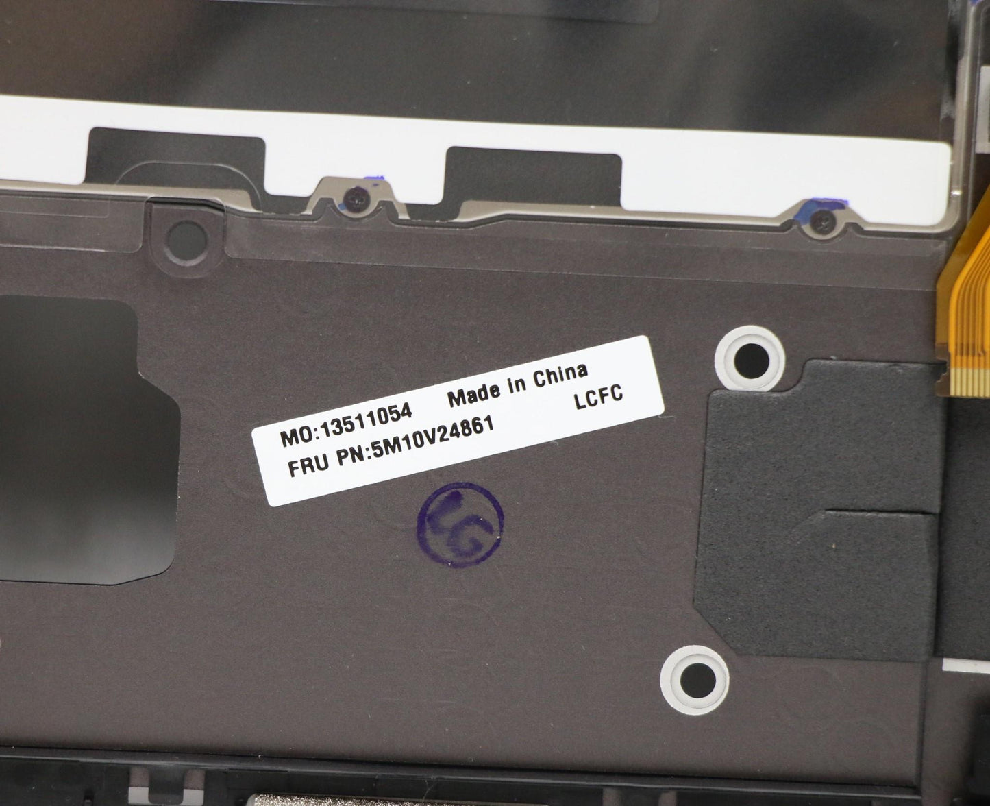 Lenovo Log Up Assy Kb Nordic Wl Ig Ch - 5M10V24861