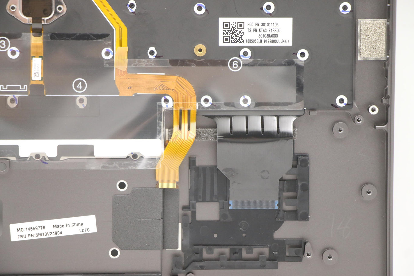 Lenovo Log Up Assy Kb Tc Wl Ig Tra - 5M10V24904