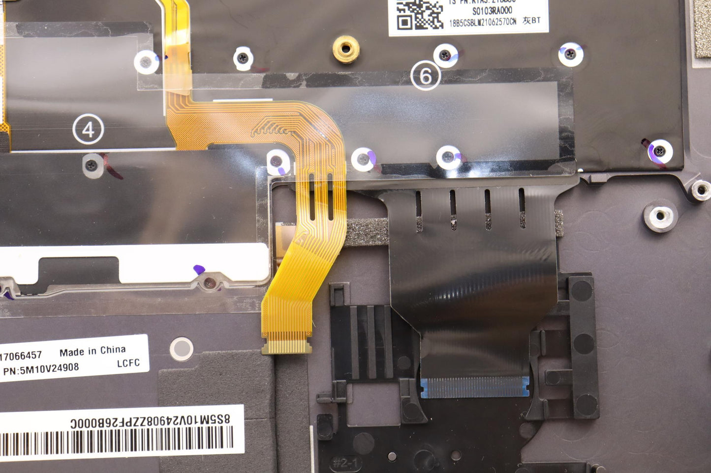Lenovo Log Up Assy Kb Uke Wl Ig Tra - 5M10V24908