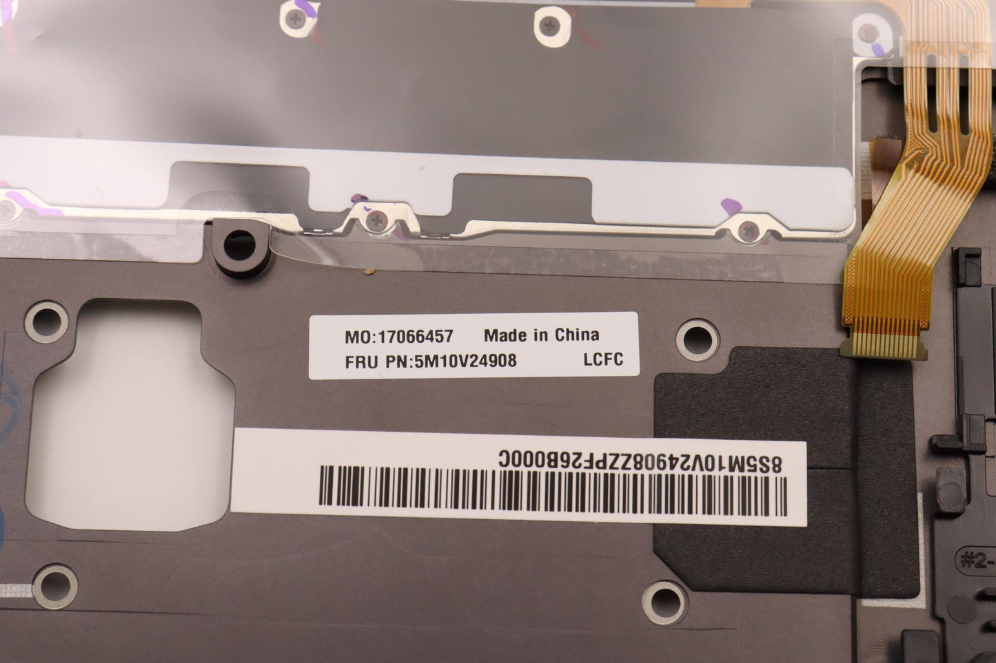 Lenovo Log Up Assy Kb Uke Wl Ig Tra - 5M10V24908