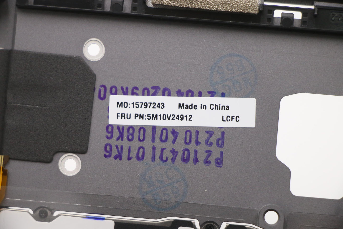 Lenovo Log Up Assy Kb Brl Ww Ig Chy - 5M10V24912