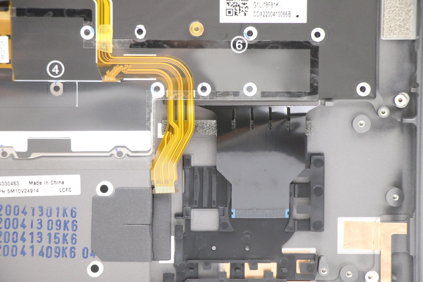 Lenovo Log Up Assy Kb Csa Ww Ig Chy - 5M10V24914