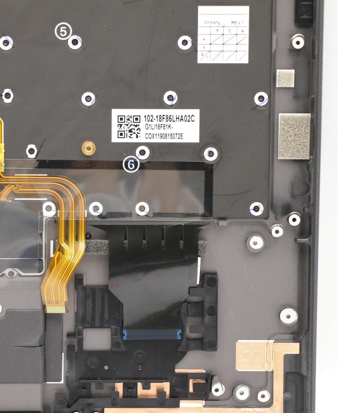 Lenovo Log Up Assy Kb Den Ww Ig Chy - 5M10V24916
