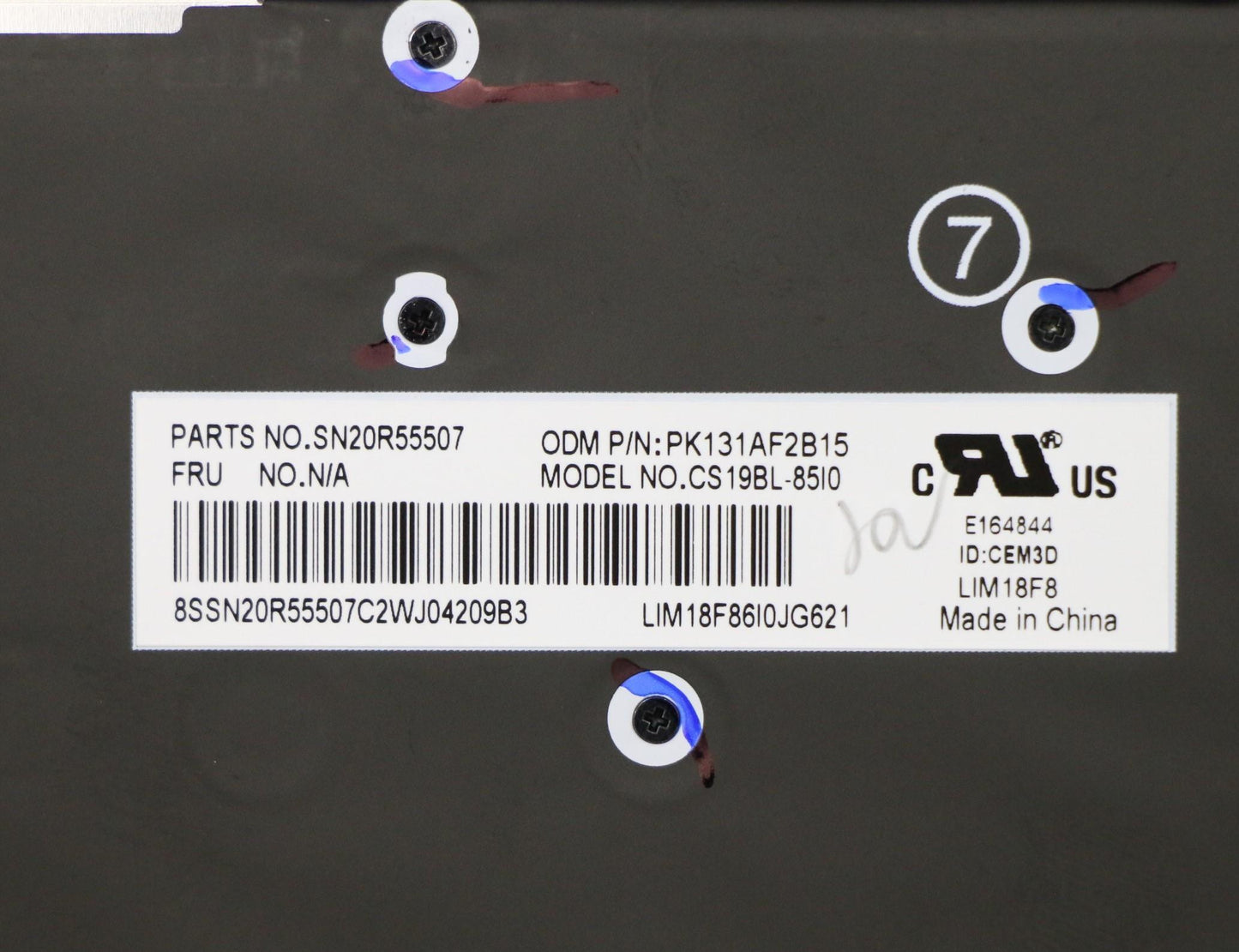 Lenovo Log Up Assy Kb Ita Ww Ig Chy - 5M10V24928