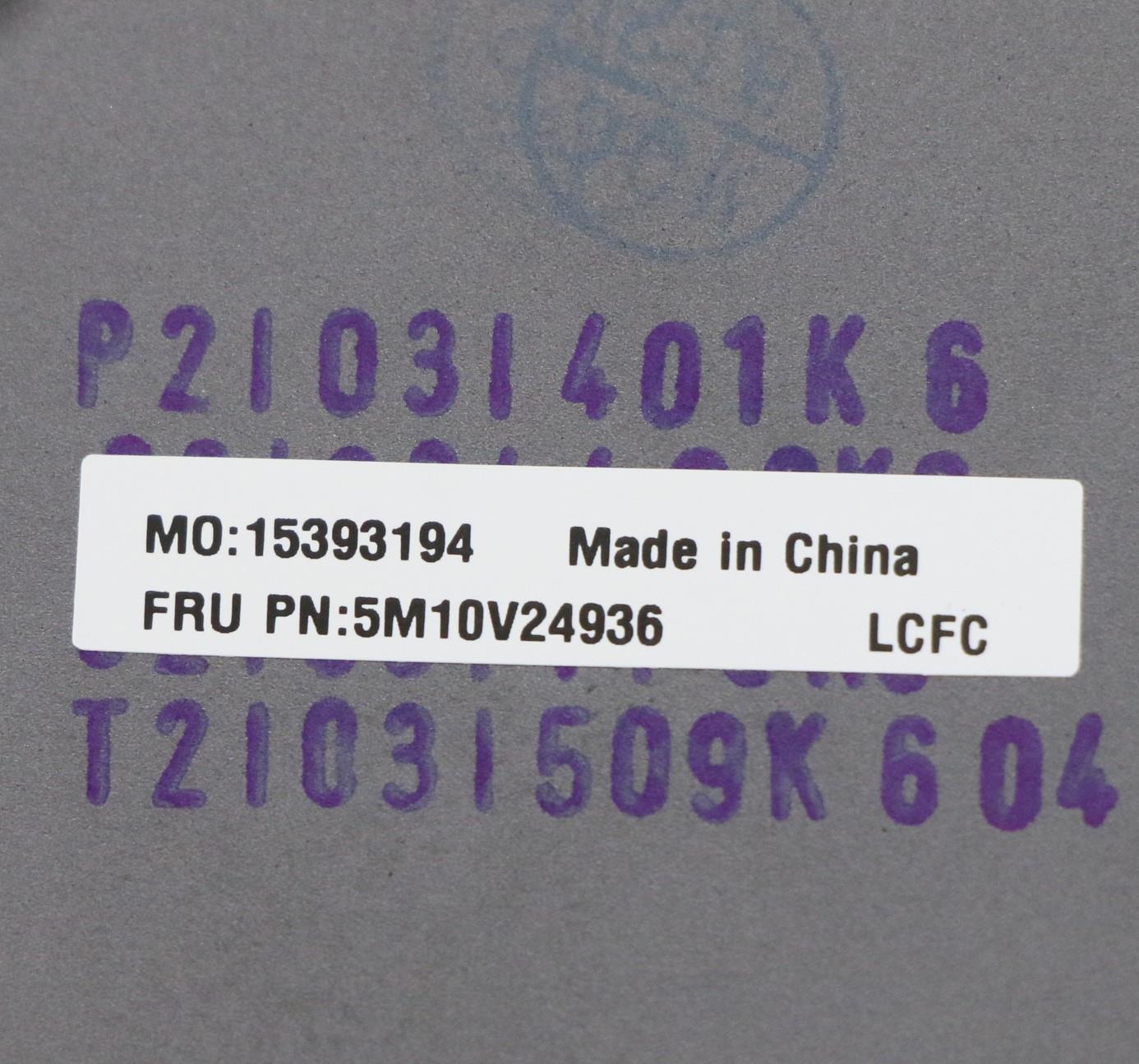 Lenovo Log Up Assy Kb Slv Ww Ig Chy - 5M10V24936