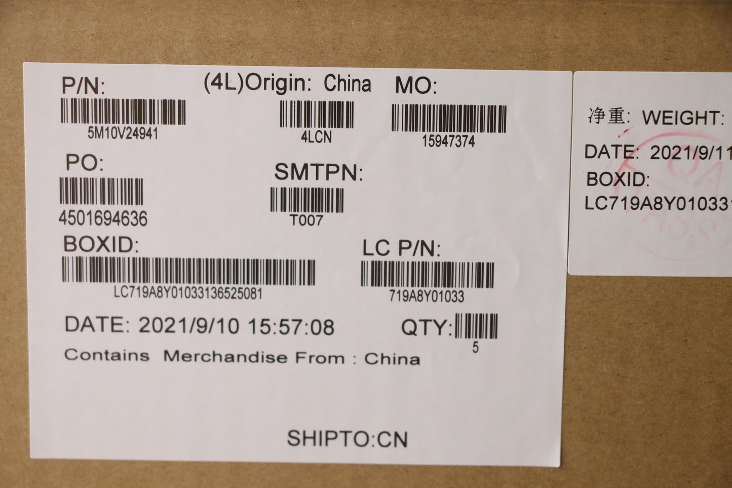 Lenovo Log Up Assy Kb Thai Ww Ig Chy - 5M10V24941