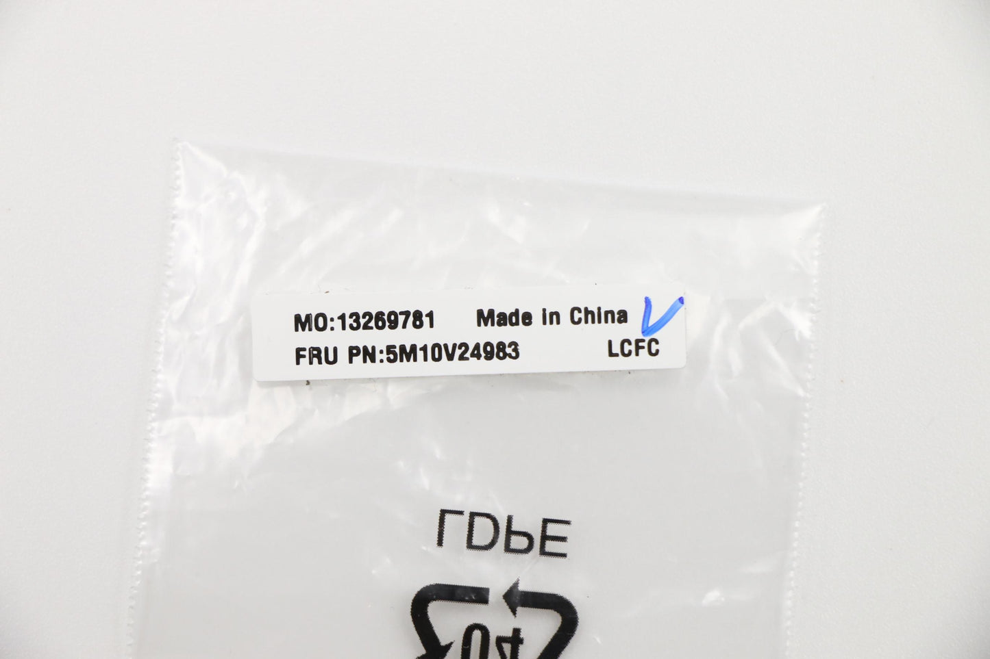 Lenovo Sim Tray Iron Gray - 5M10V24983