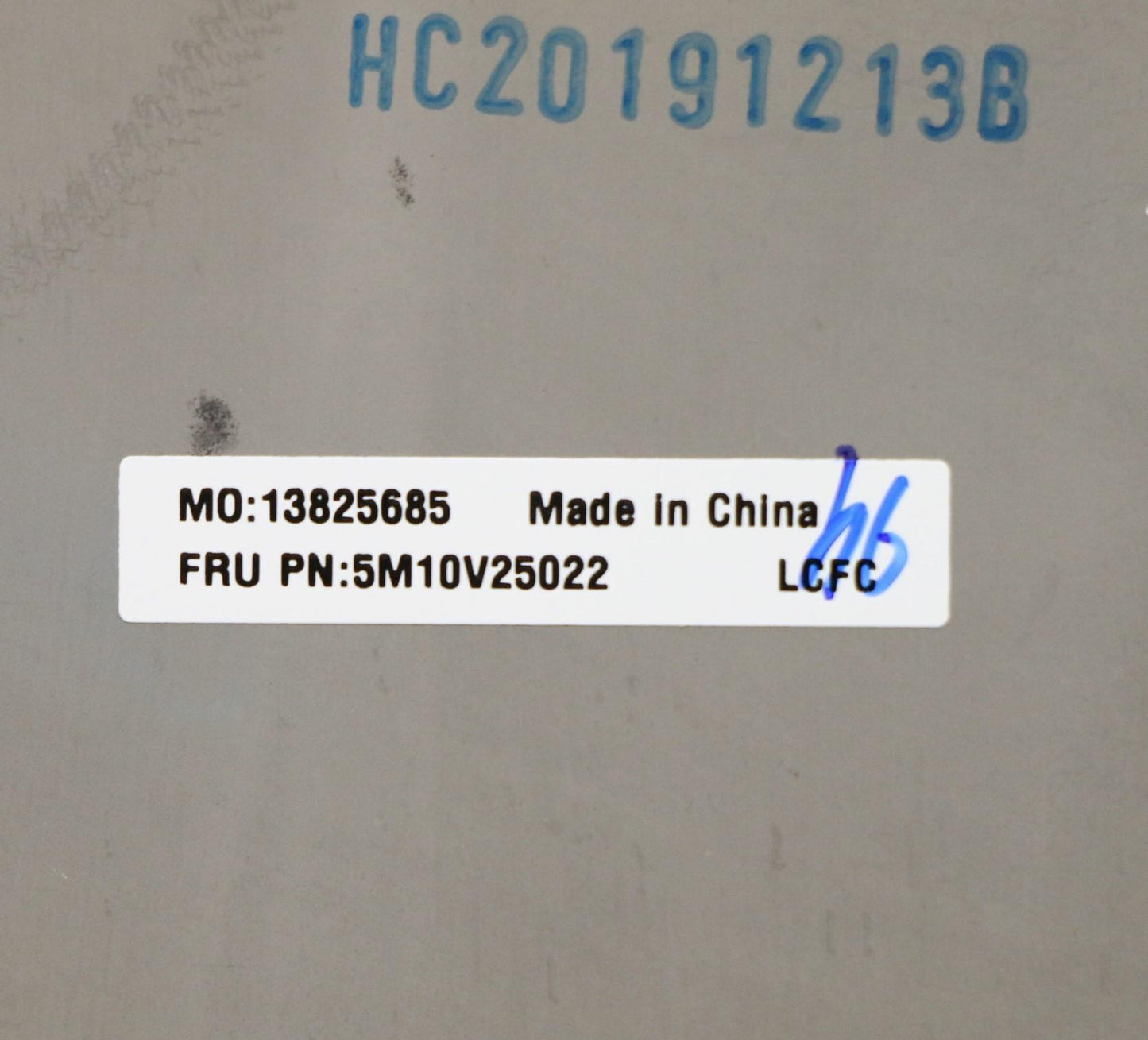 Lenovo Log Low Assy,Wlan,Eprivacy,Als - 5M10V25022