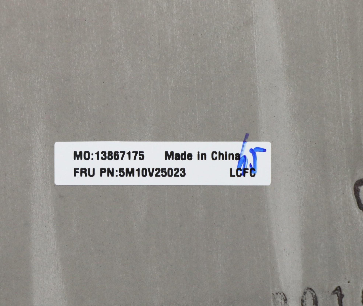 Lenovo Log Low Assy,Ww,Epri,Stmp,Alsi - 5M10V25023