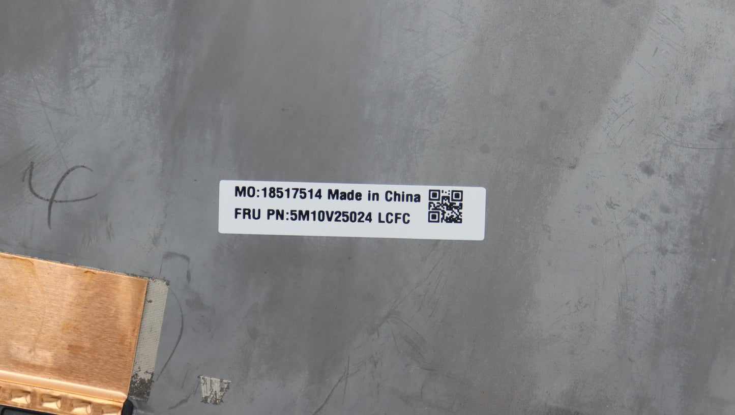 Lenovo WWAN Base Cover Assembly, Aluminum Silk - 5M10V25020