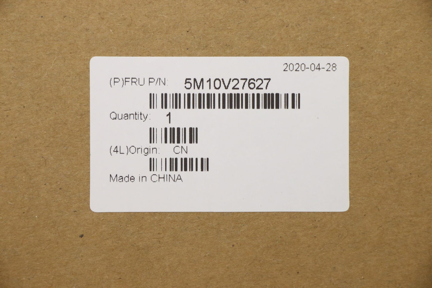 Lenovo Mechanical Assembly, B-Cover with Camera Shutter and RGB Support - 5M10V27627