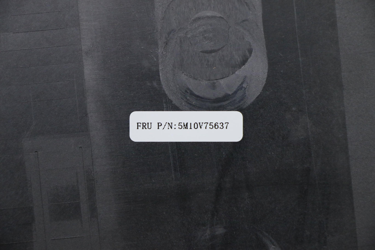 Lenovo Mechanical Assembly A-Cover, Black, PPS, Touch, with Gasket - 5M10V75637