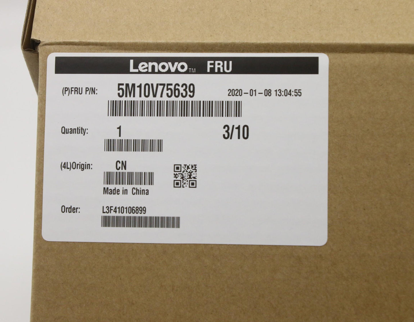 Lenovo C-Cover Blk Fpr Ep - 5M10V75639
