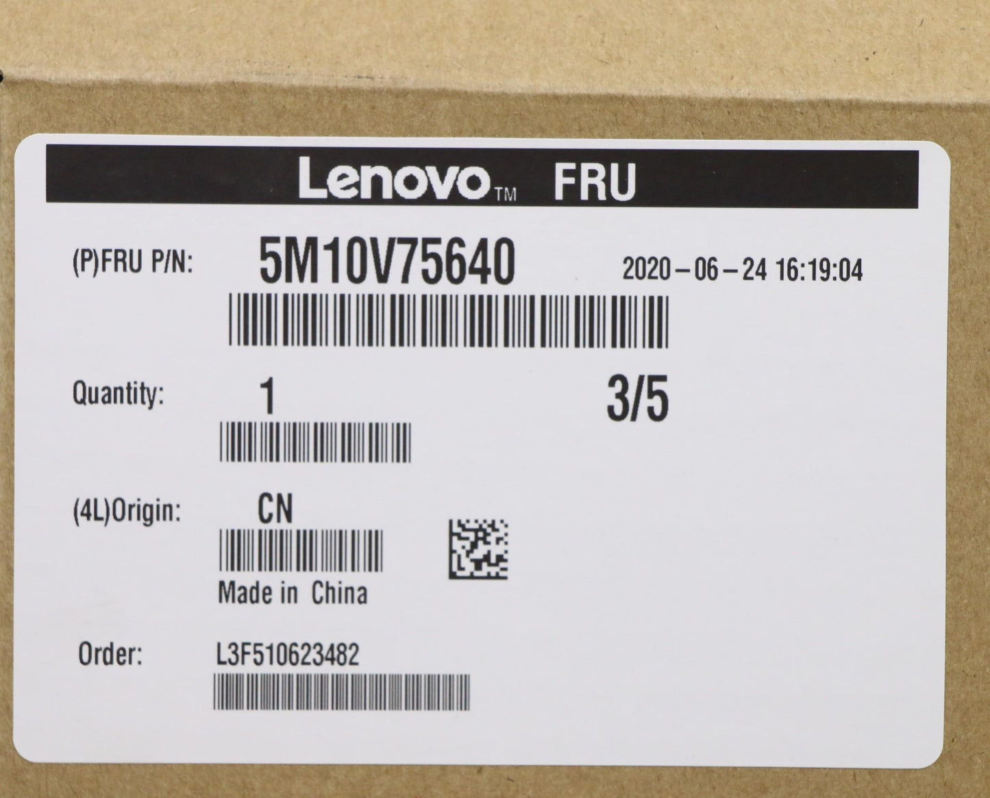 Lenovo C-Cover Blk Ep - 5M10V75640
