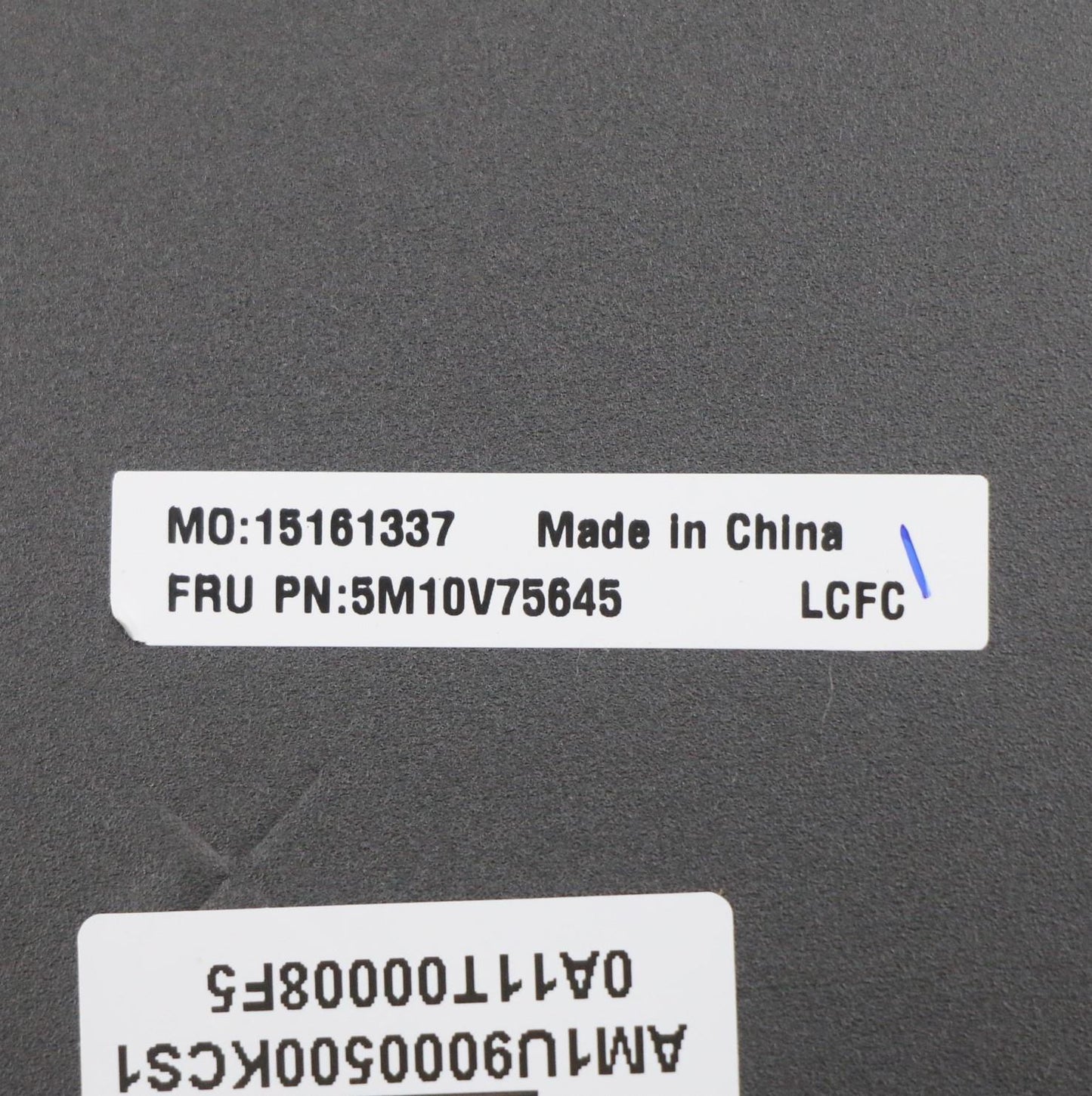 Lenovo Base Cover, WLAN, Storm Grey, Aluminum - 5M10V75645