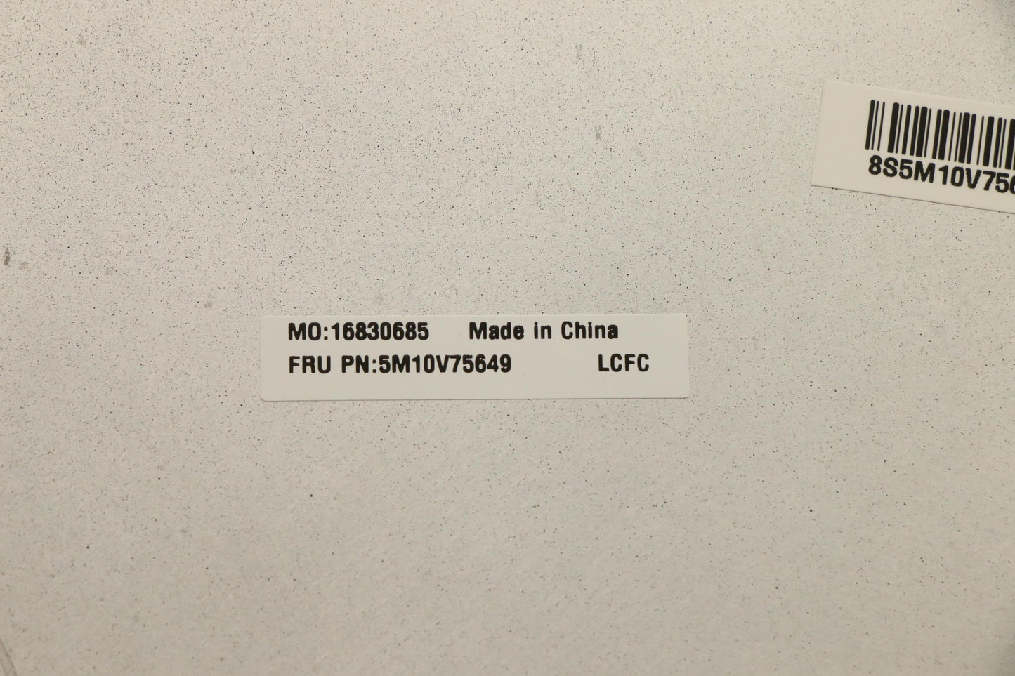 Lenovo Mechasm Base Cover,Gy,Al,Wwan - 5M10V75649